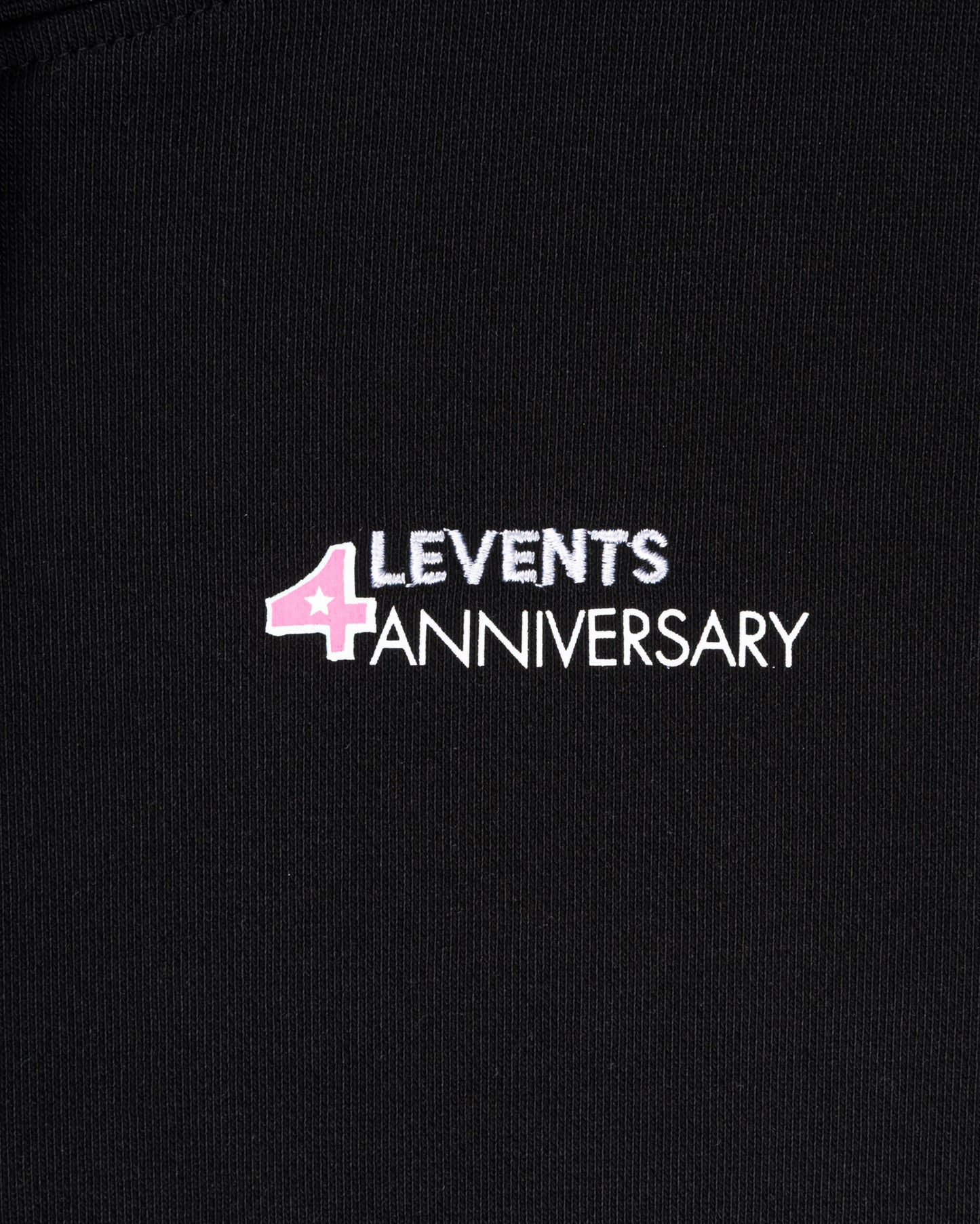 Levents® 4 Years Anniversary Hoodie/ Black