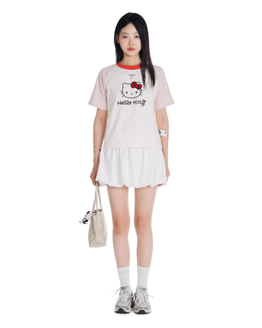 Levents® x Hello Kitty | Icon Raglan Regular Tee/ White