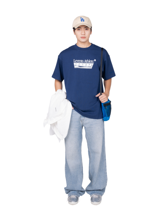 Levents® Jogger Tee/ Blue