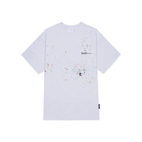 LEVENTS® COLORFUL PAINT TEE/ GREY
