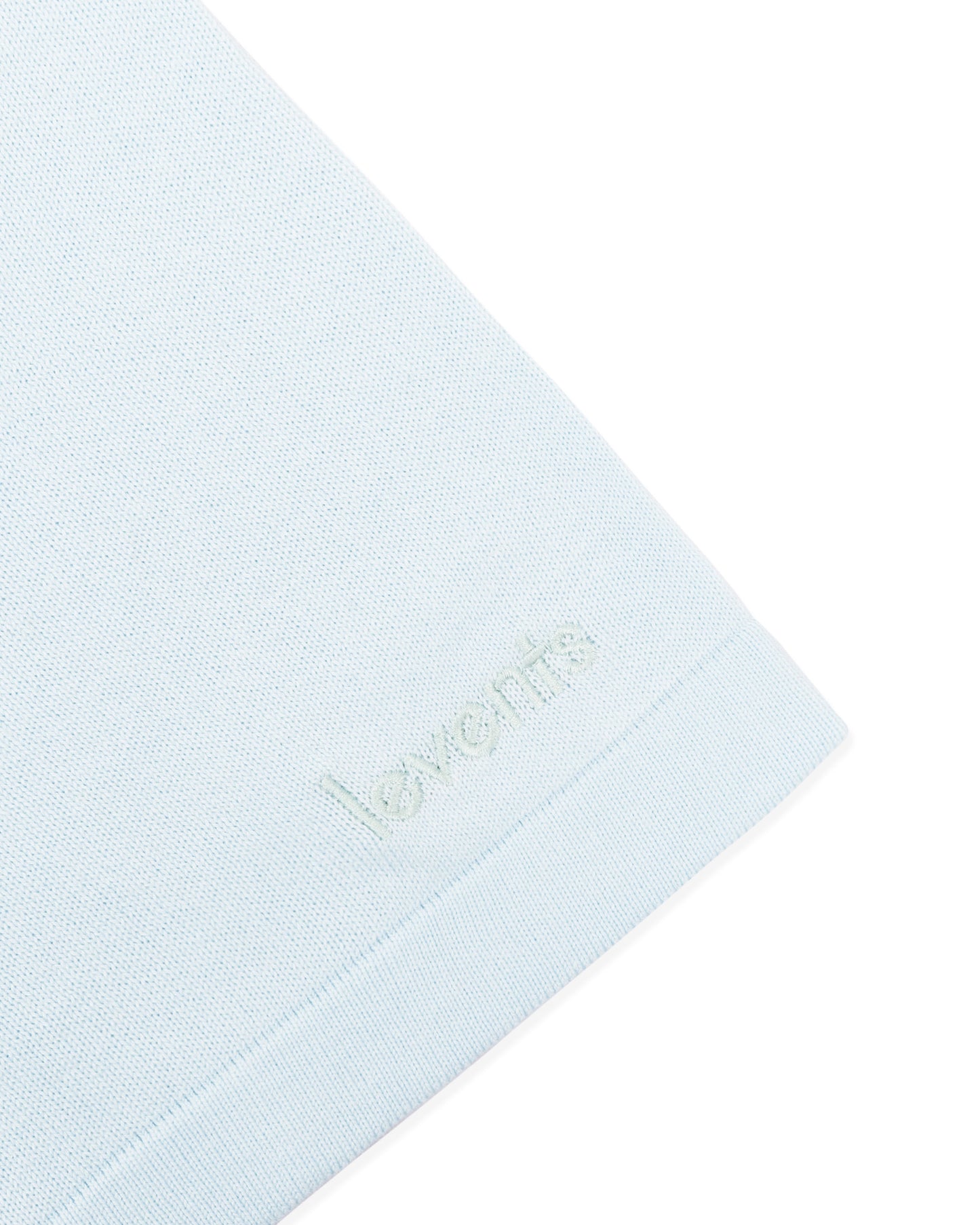 Levents® Knit Polo/ Baby Blue