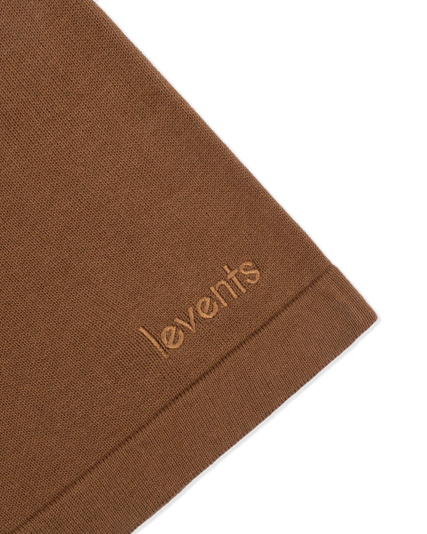 Levents® Knit Polo/ Brown