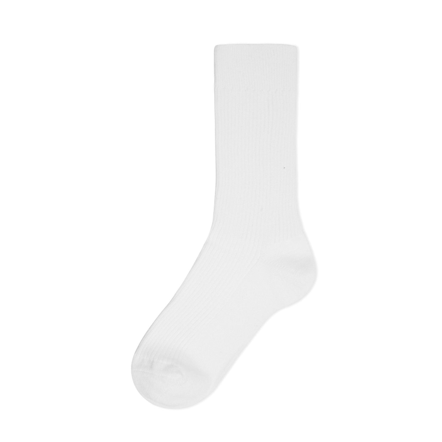 Levents® Classic Blank Sock/ White