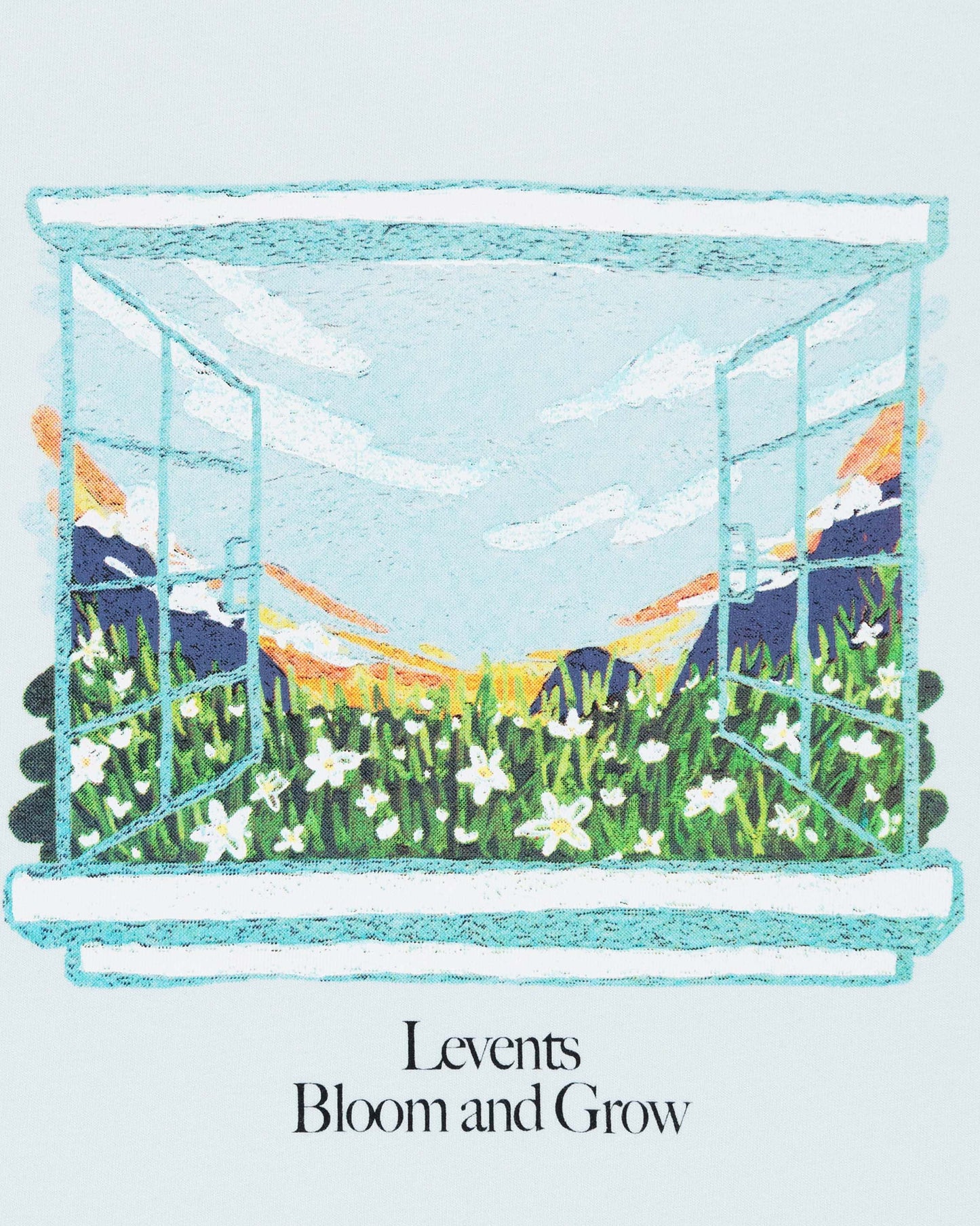 Levents® Flowers Window Tee