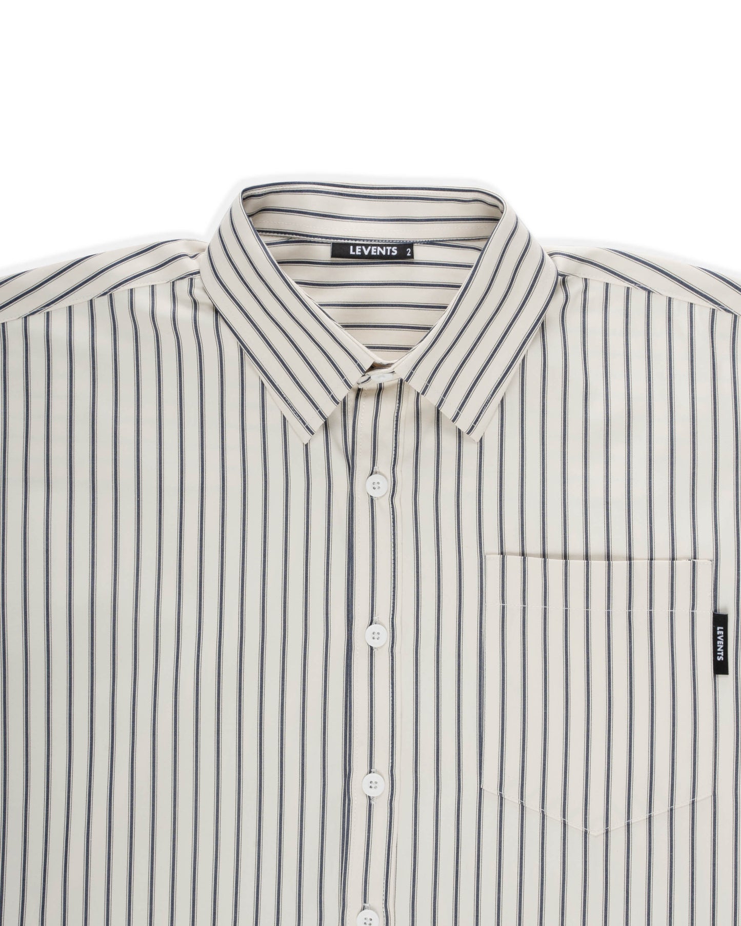 Levents® Striped Boxy Long Sleeve Shirt