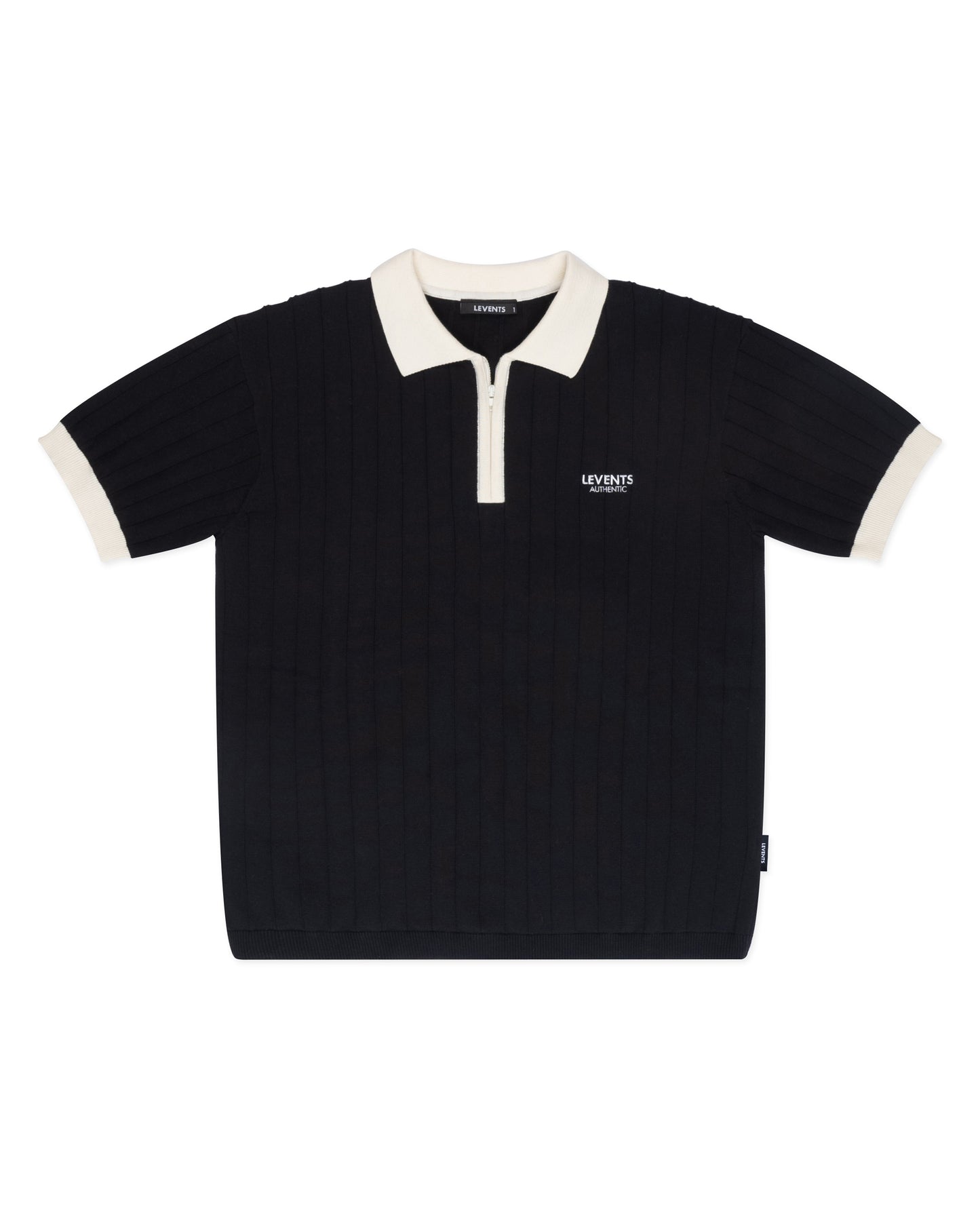 Levents® Authentic Knitted Semi-Oversized Polo