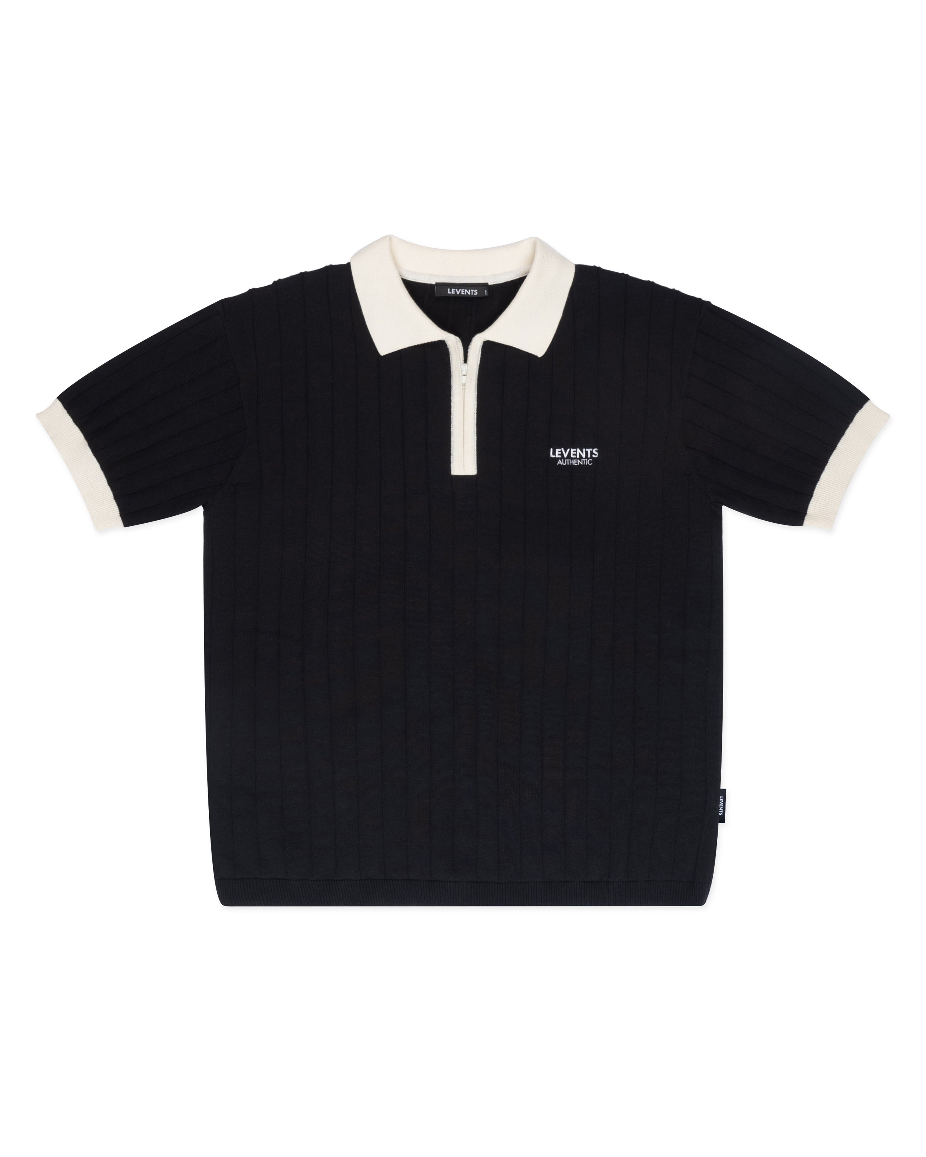 Levents® Authentic Knitted Semi-Oversized Polo