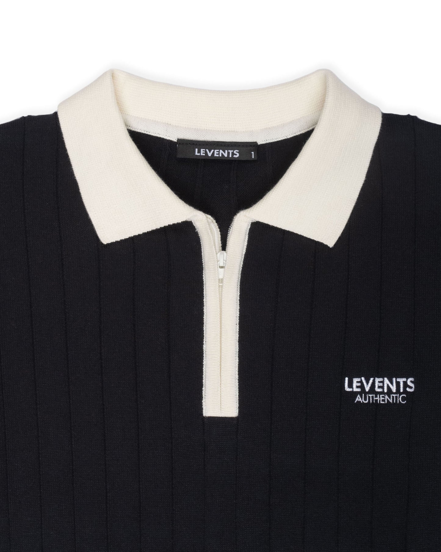 Levents® Authentic Knitted Semi-Oversized Polo