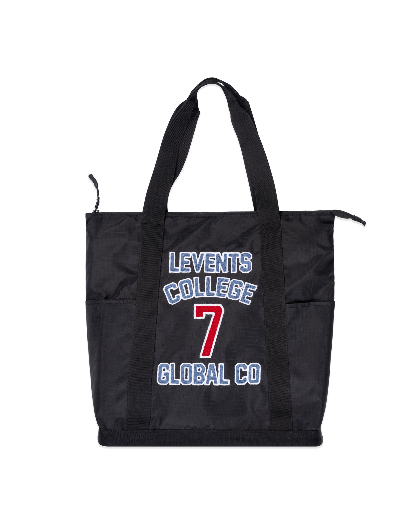 Levents® College Nylon Tote Bag/ Black