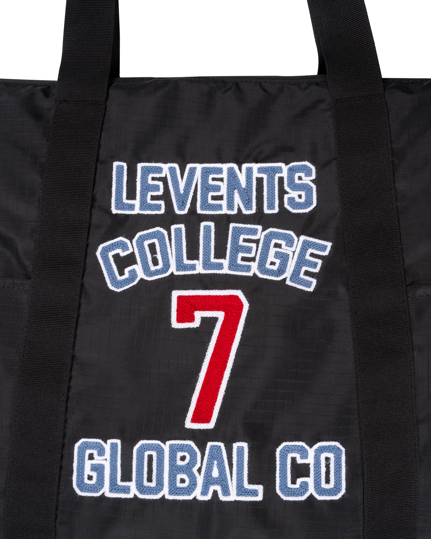 Levents® College Nylon Tote Bag/ Black