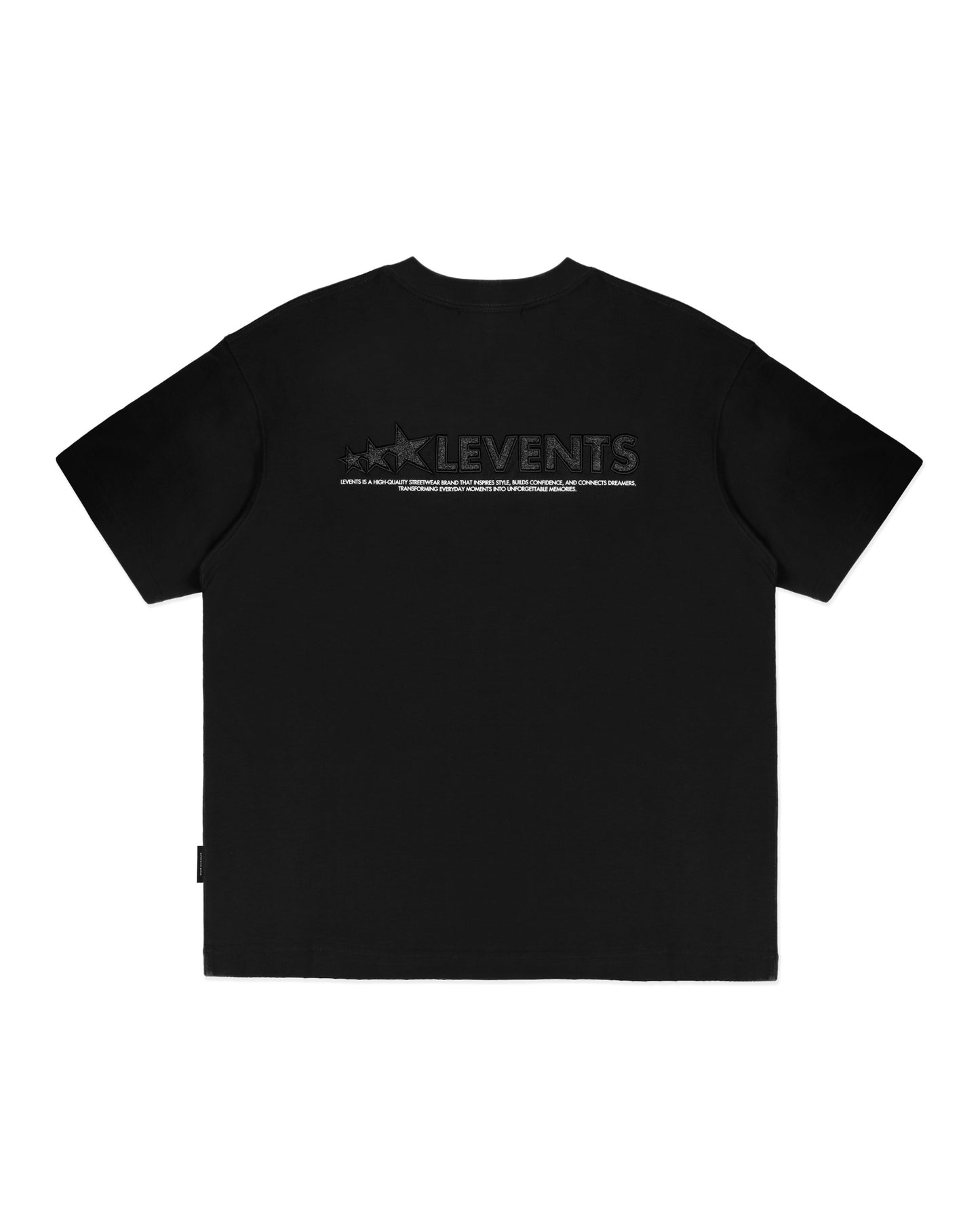 Levents® Blink Blink XL Logo Oversized Tee/ Black