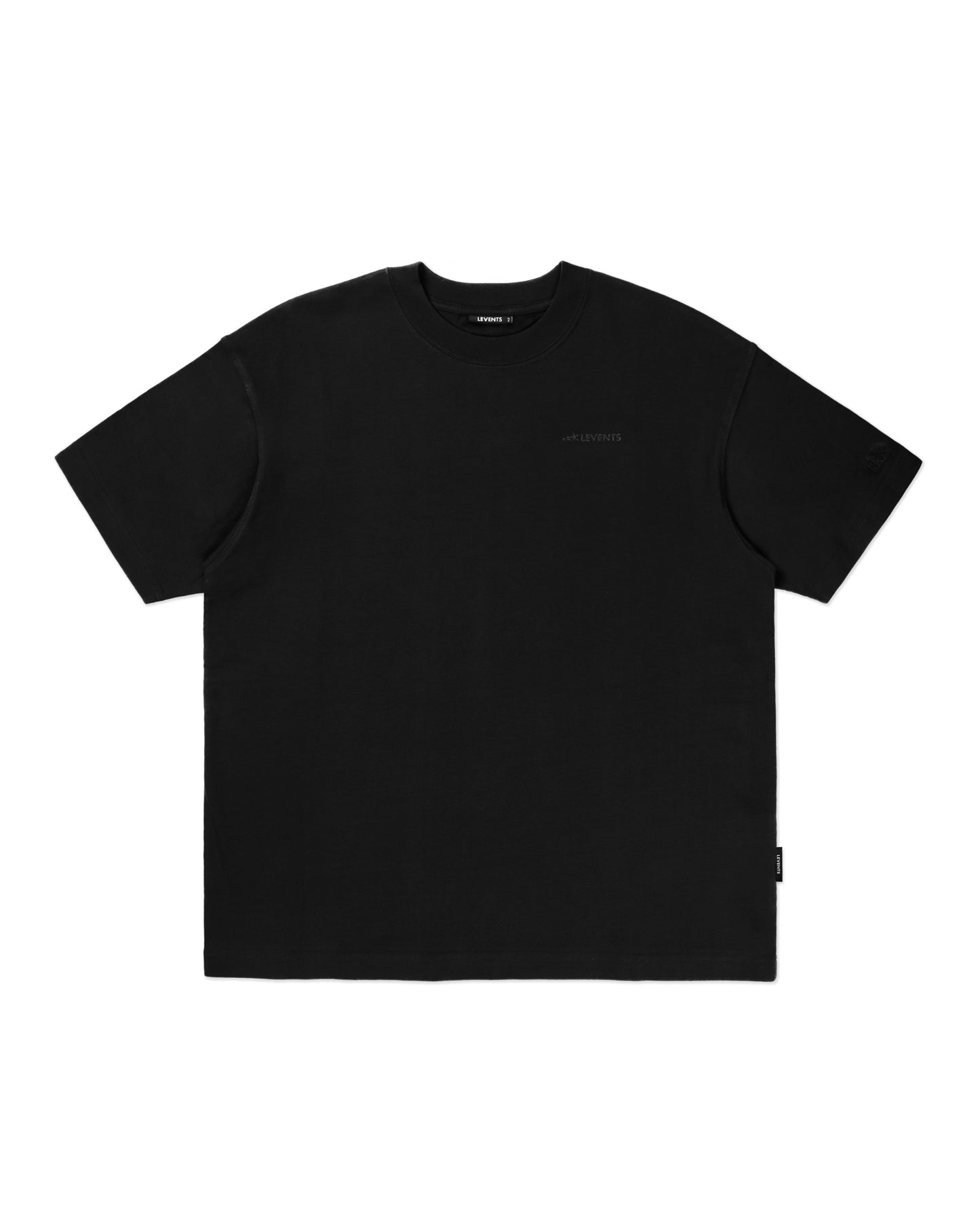 Levents® Blink Blink XL Logo Oversized Tee/ Black