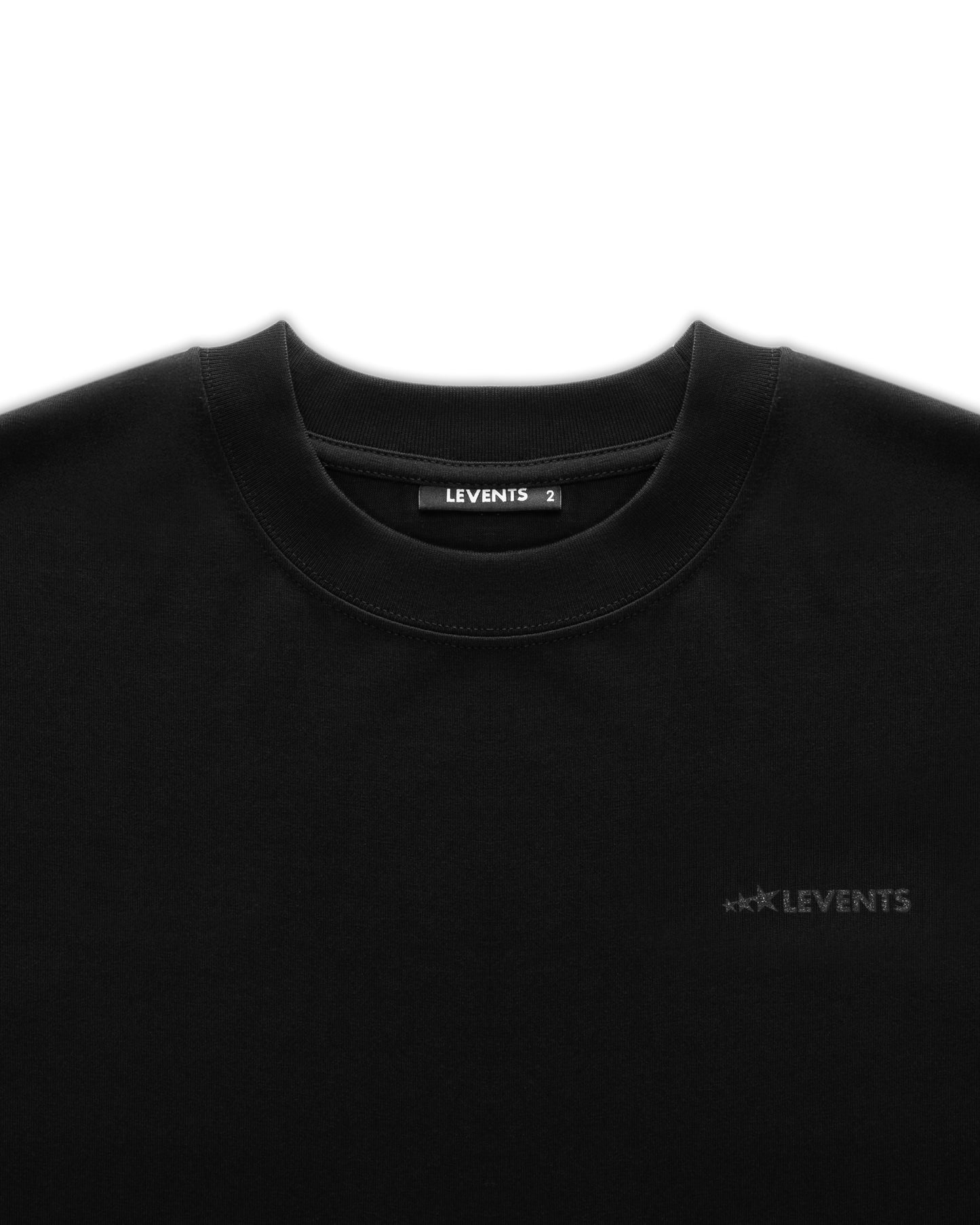 Levents® Blink Blink XL Logo Oversized Tee/ Black