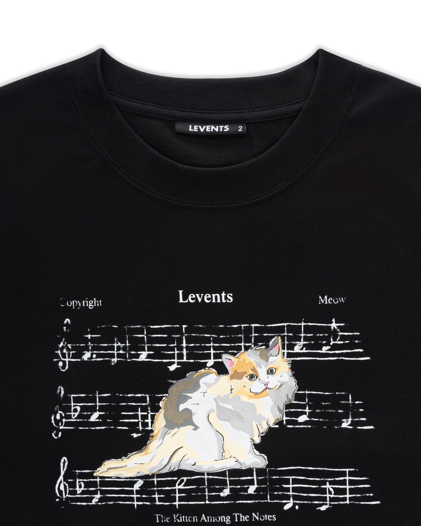 Levents® Kitten's Song Semi-Oversize Tee