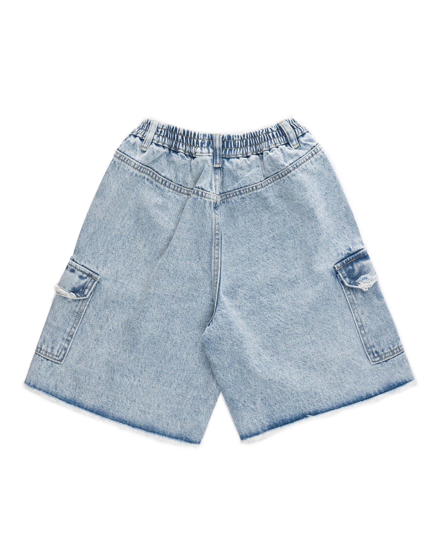 Levents® Cargo Denim Short Jeans/ Blue