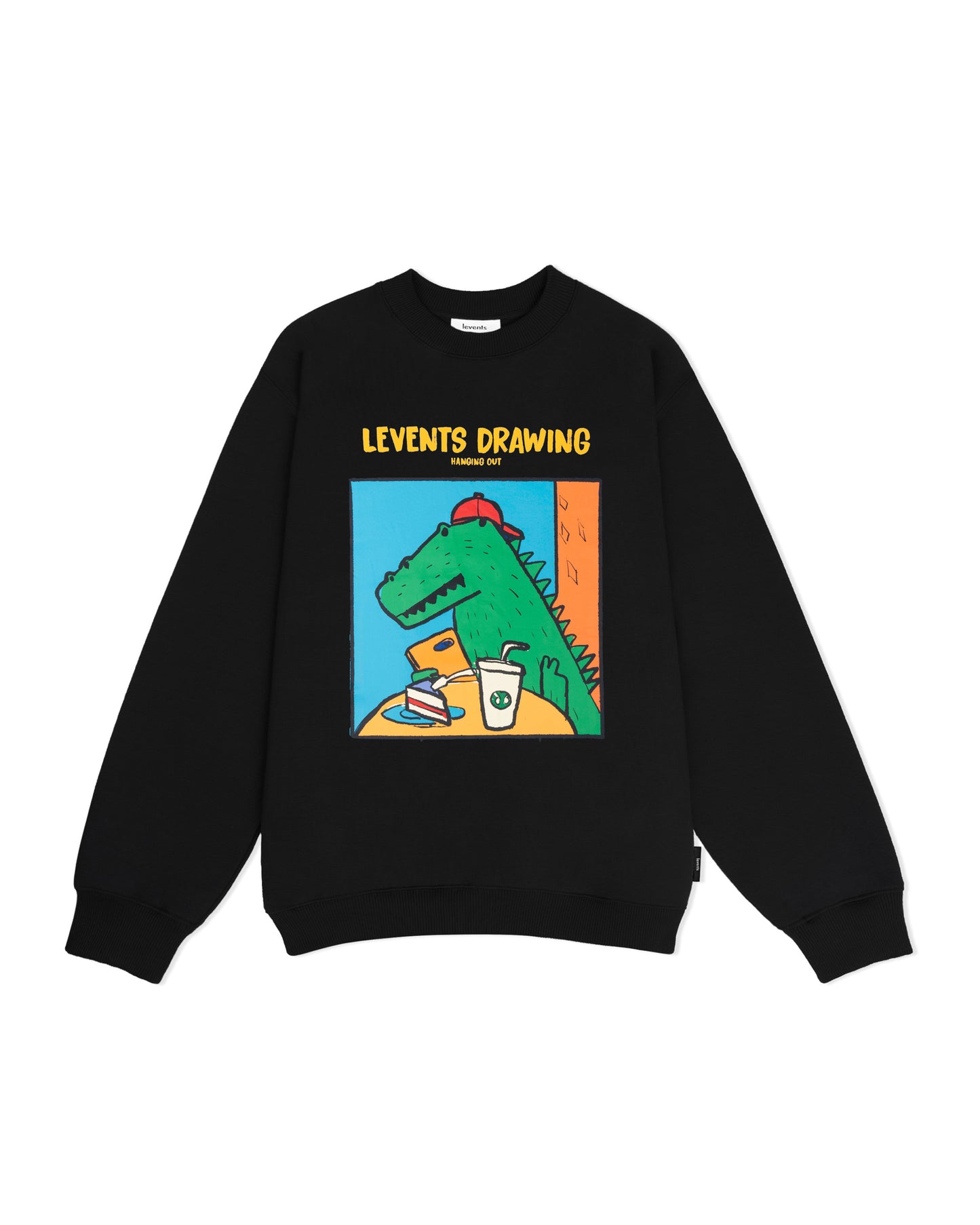 Levents® Funny Crocodile Sweater/ Black