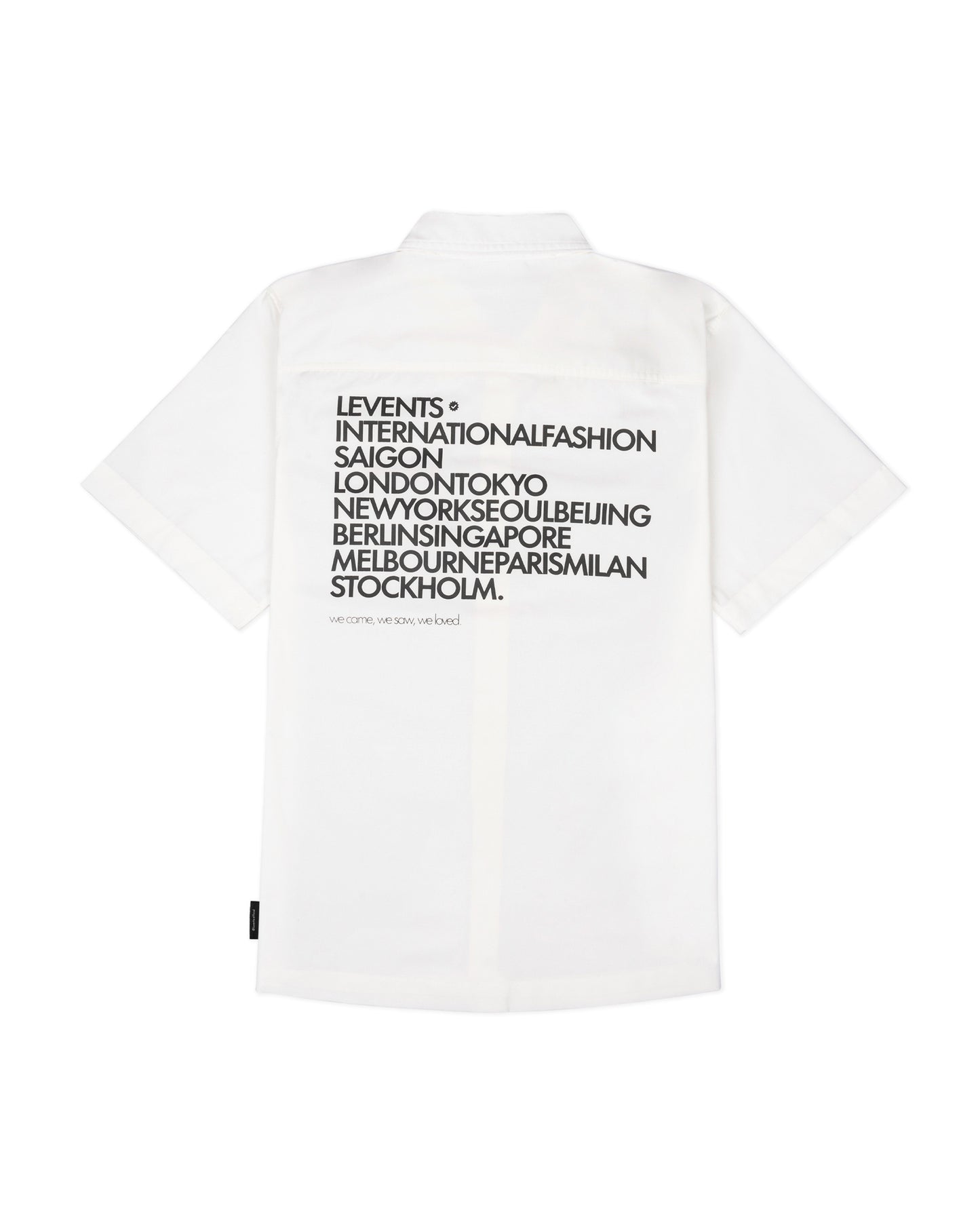 Levents® Cities Shirt/ White