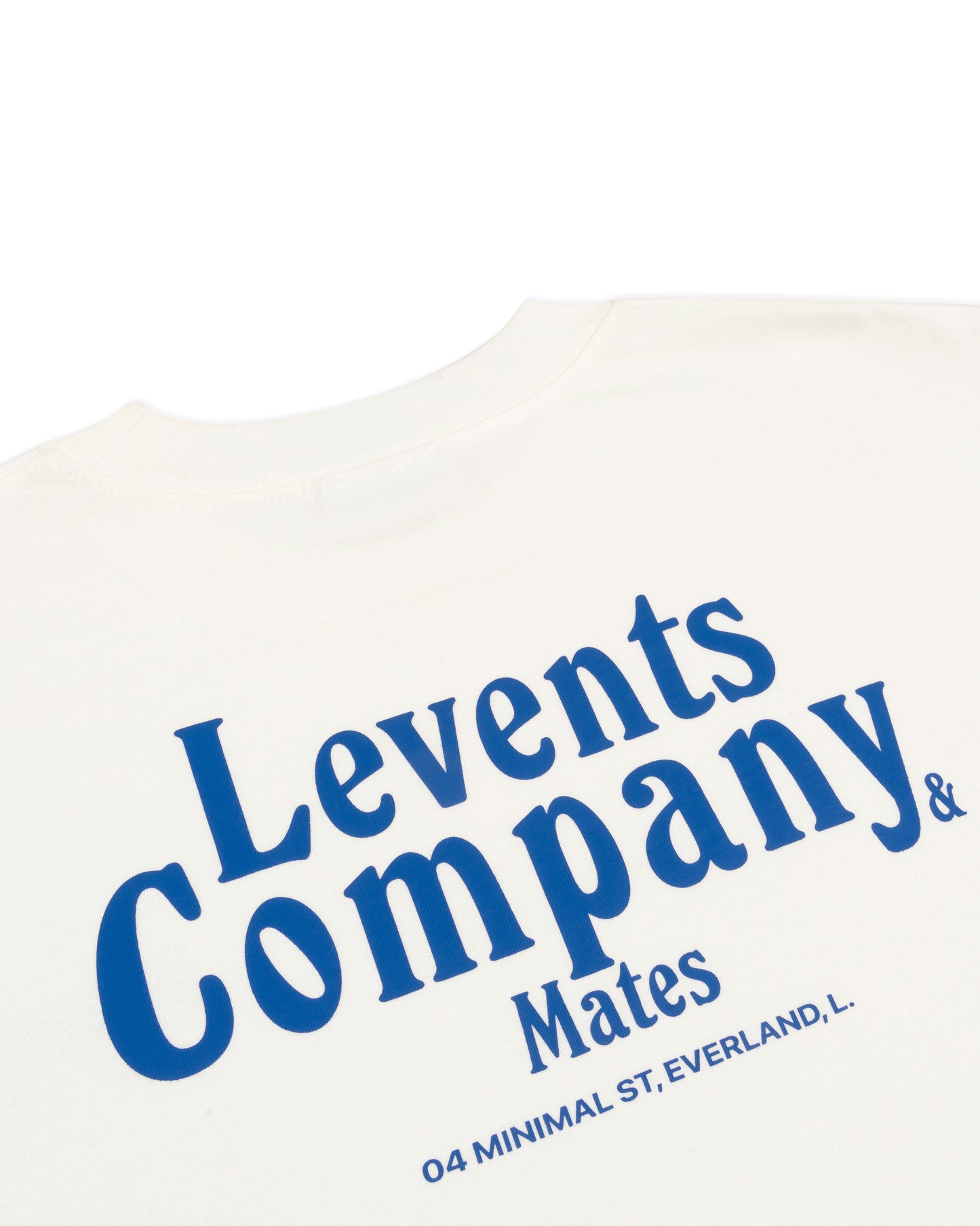 Levents® Company & Mates Boxy Tee/ White