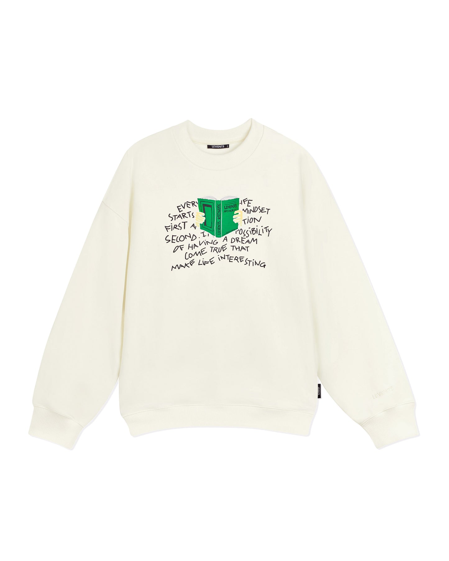 Levents® Book Sweater/ Cream