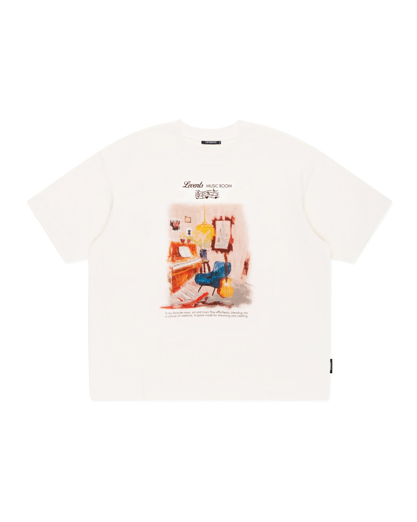 Levents® Music Room Semi-Oversized Tee