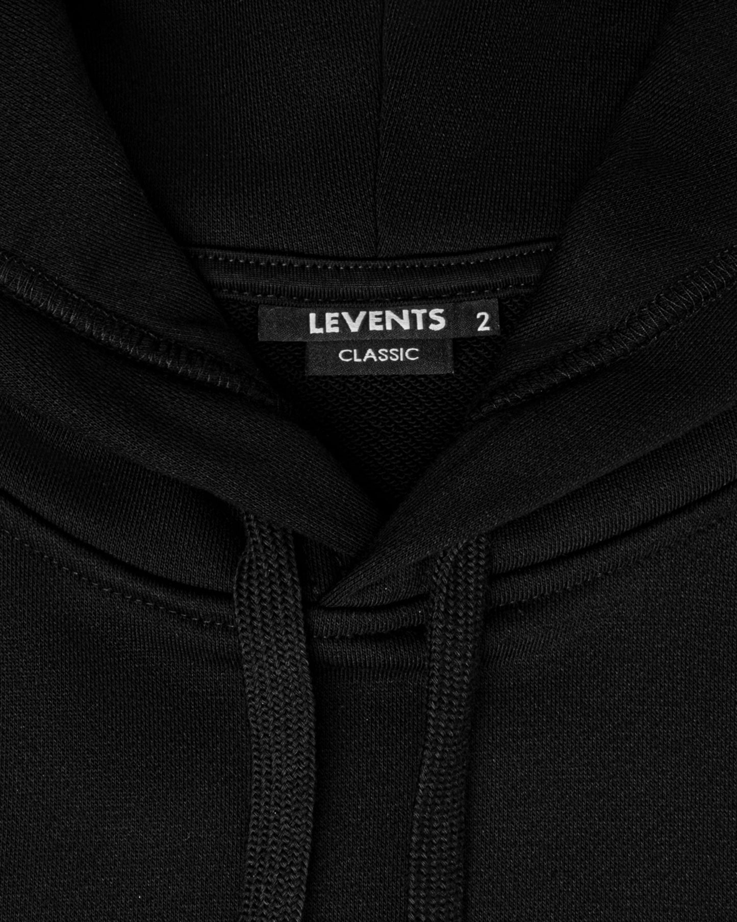 Levents® Classic Hoodie/ Black