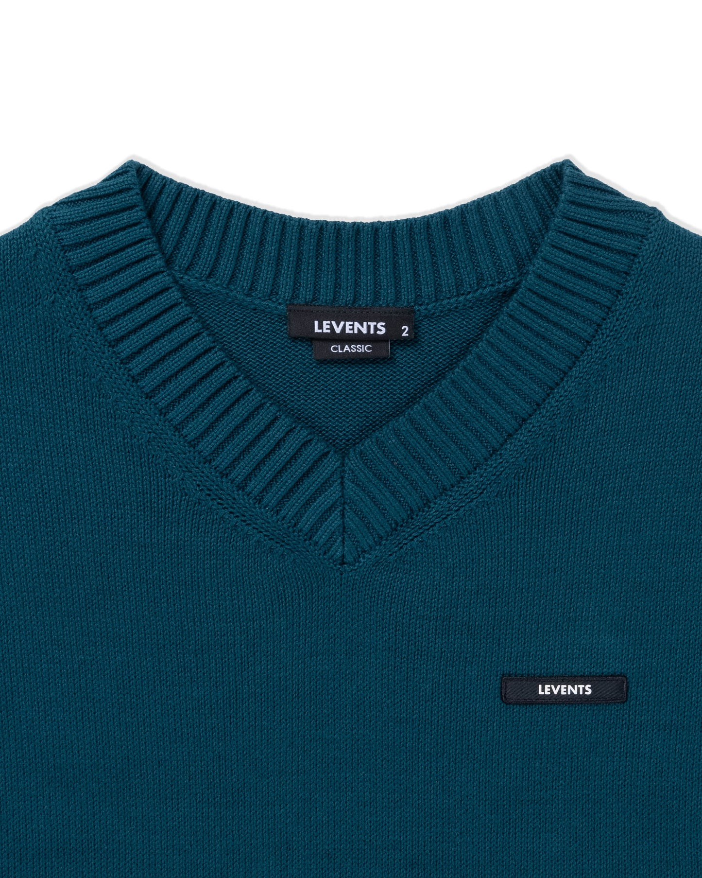 Levents® Classic Knit Oversized Gile/ Dark Teal