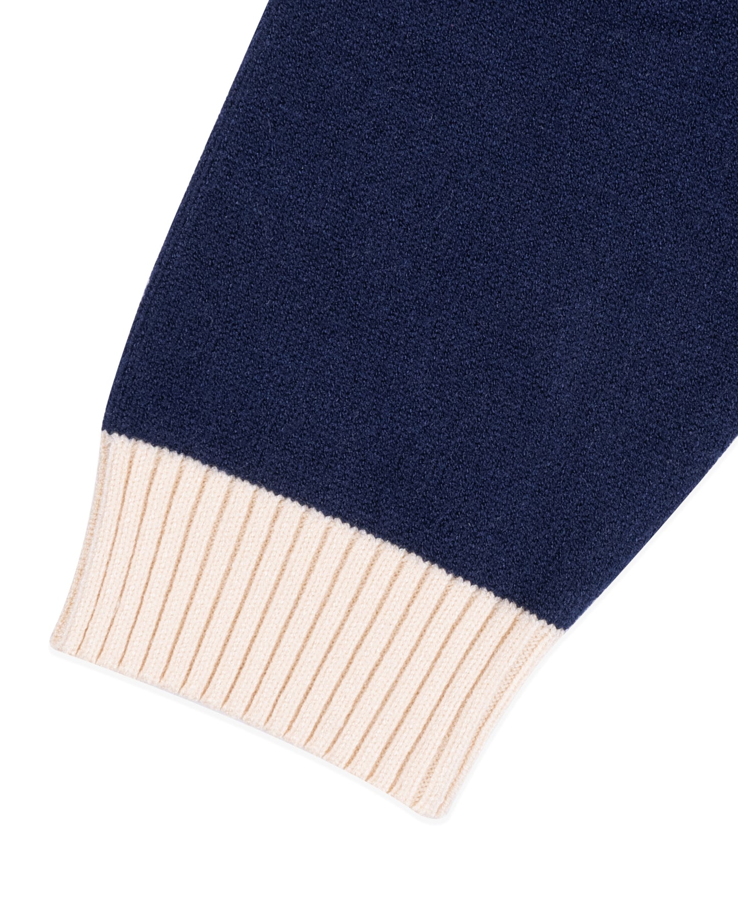 Levents® Heart Line Knit Cardigan/ Navy