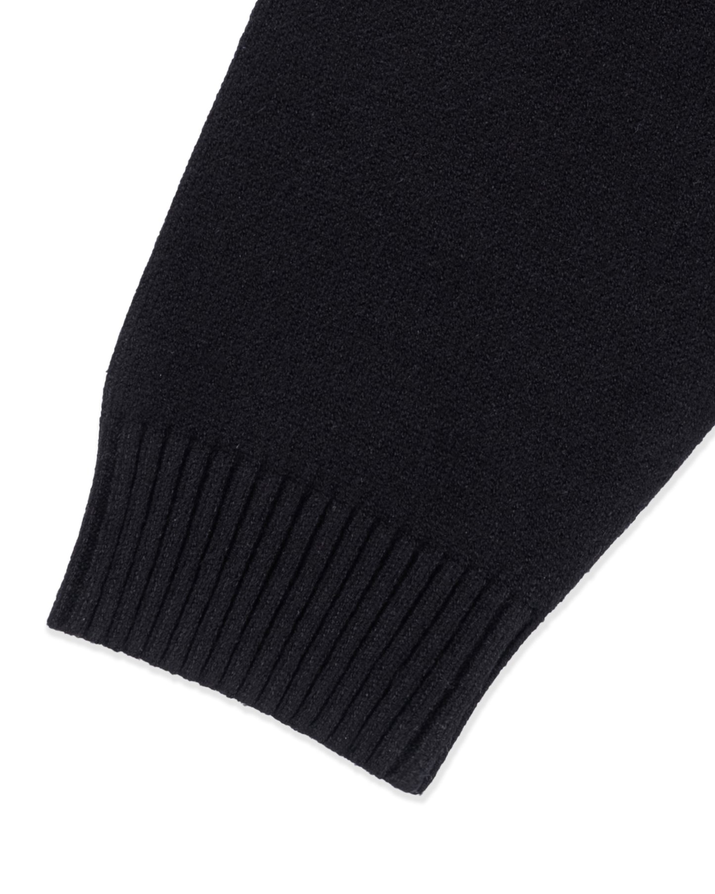 Levents® Heart Knit Cardigan/ Black