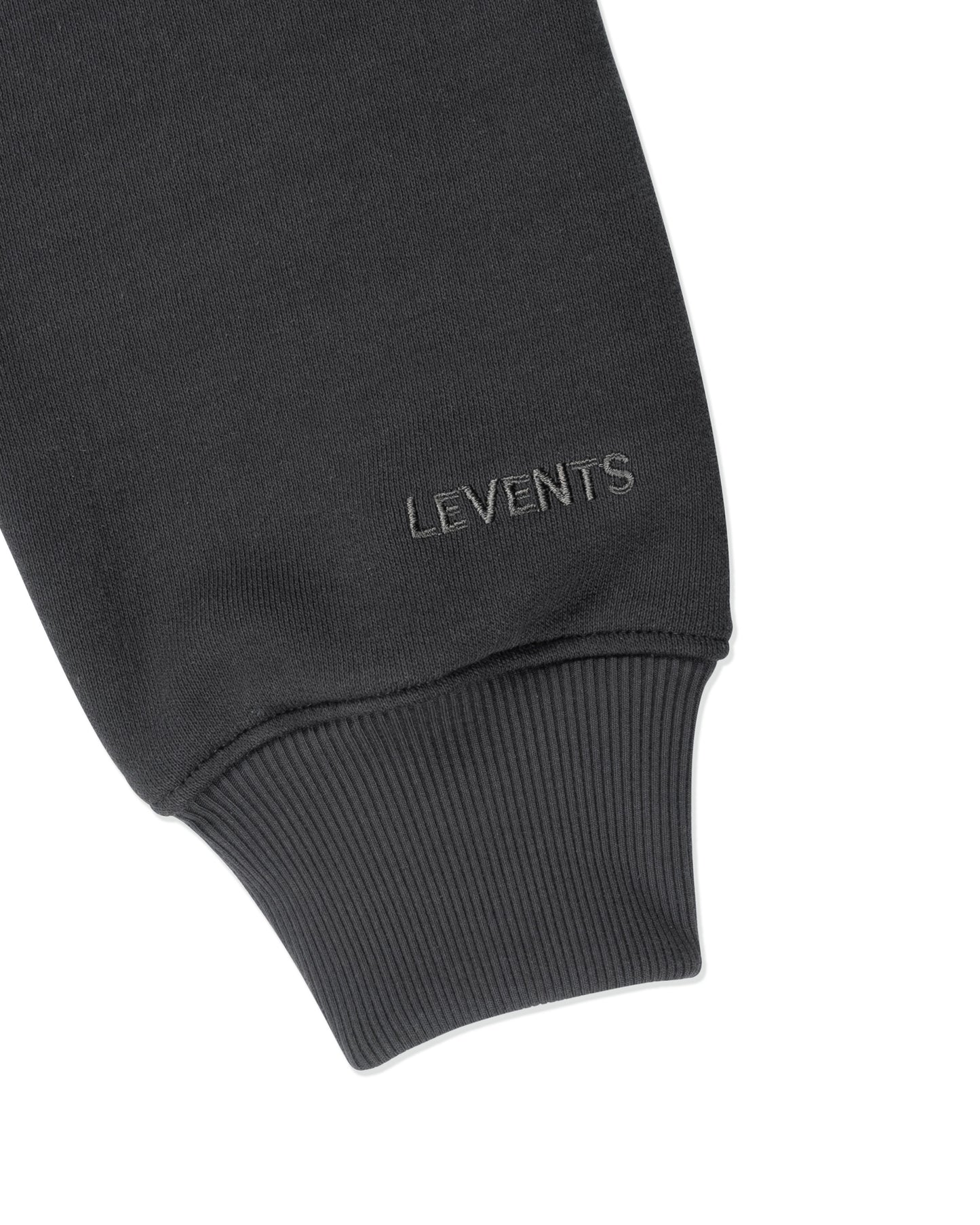Levents® College Vibe Boxy 2.0 Hoodie/ Black