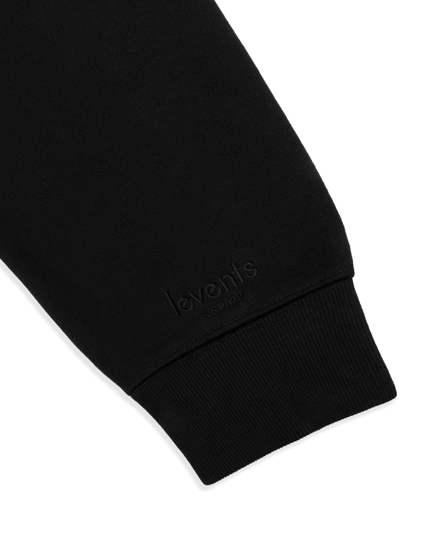 Levents® Mini Logo Hoodie/ Black