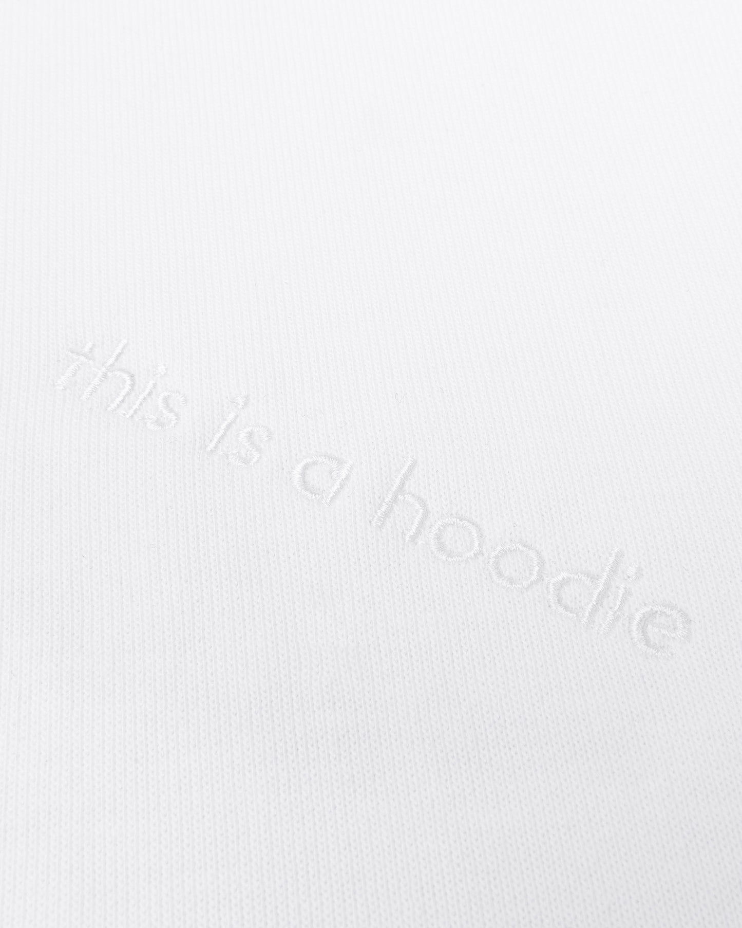 Levents® Mini Logo Zipper Hoodie/ White