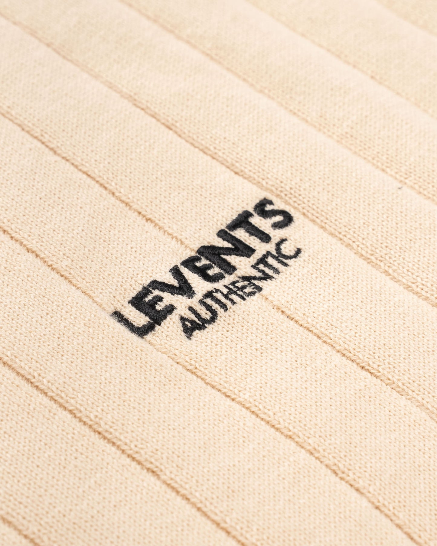 Levents® Authentic Knitted Semi-Oversized Polo