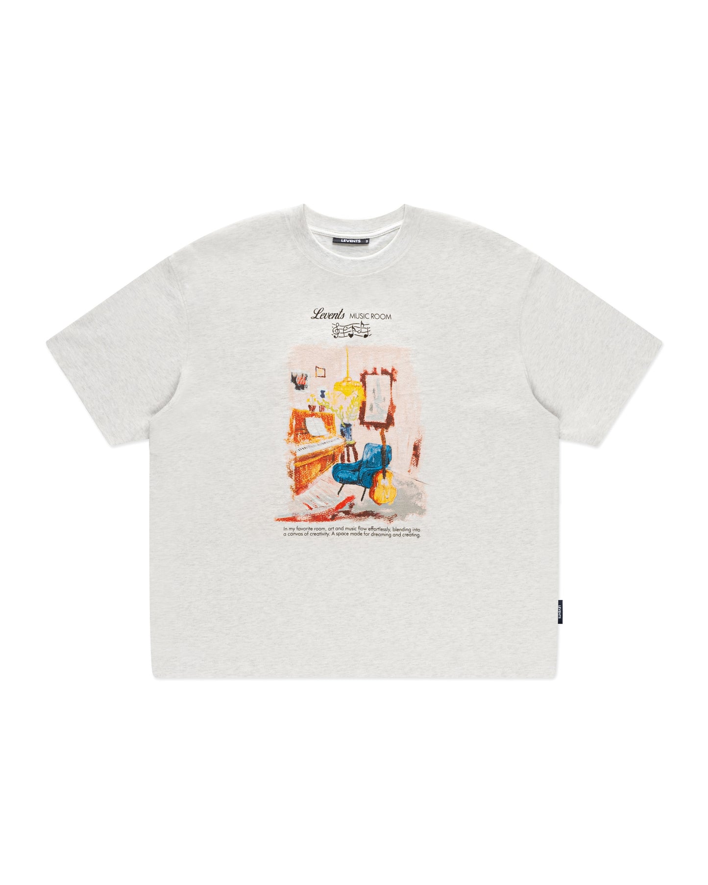 Levents® Music Room Semi-Oversized Tee