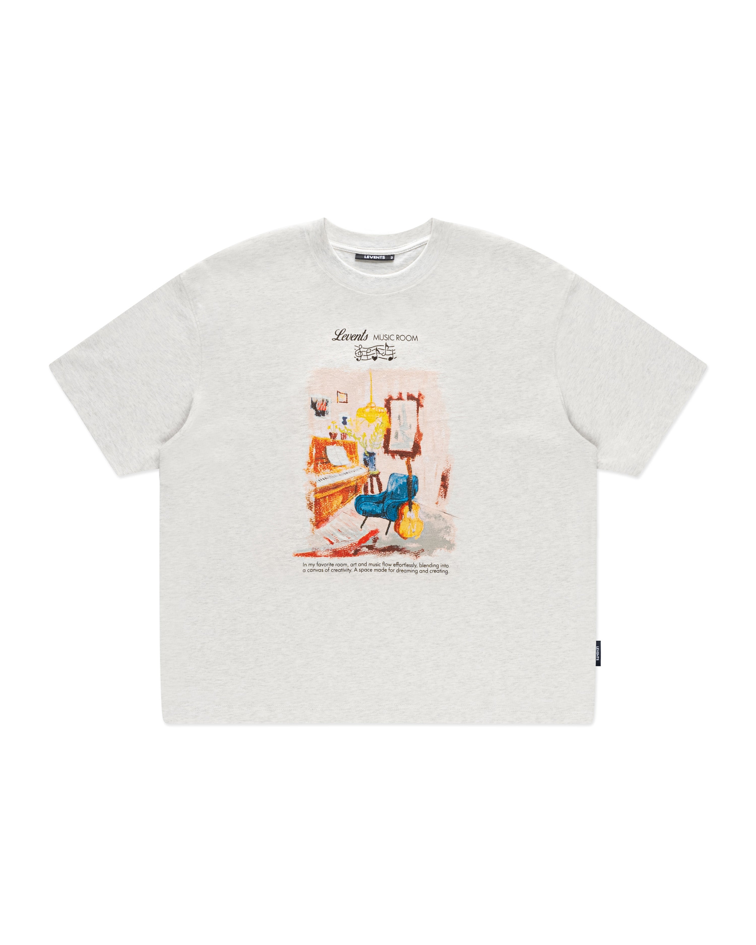 Levents® Music Room Semi-Oversized Tee