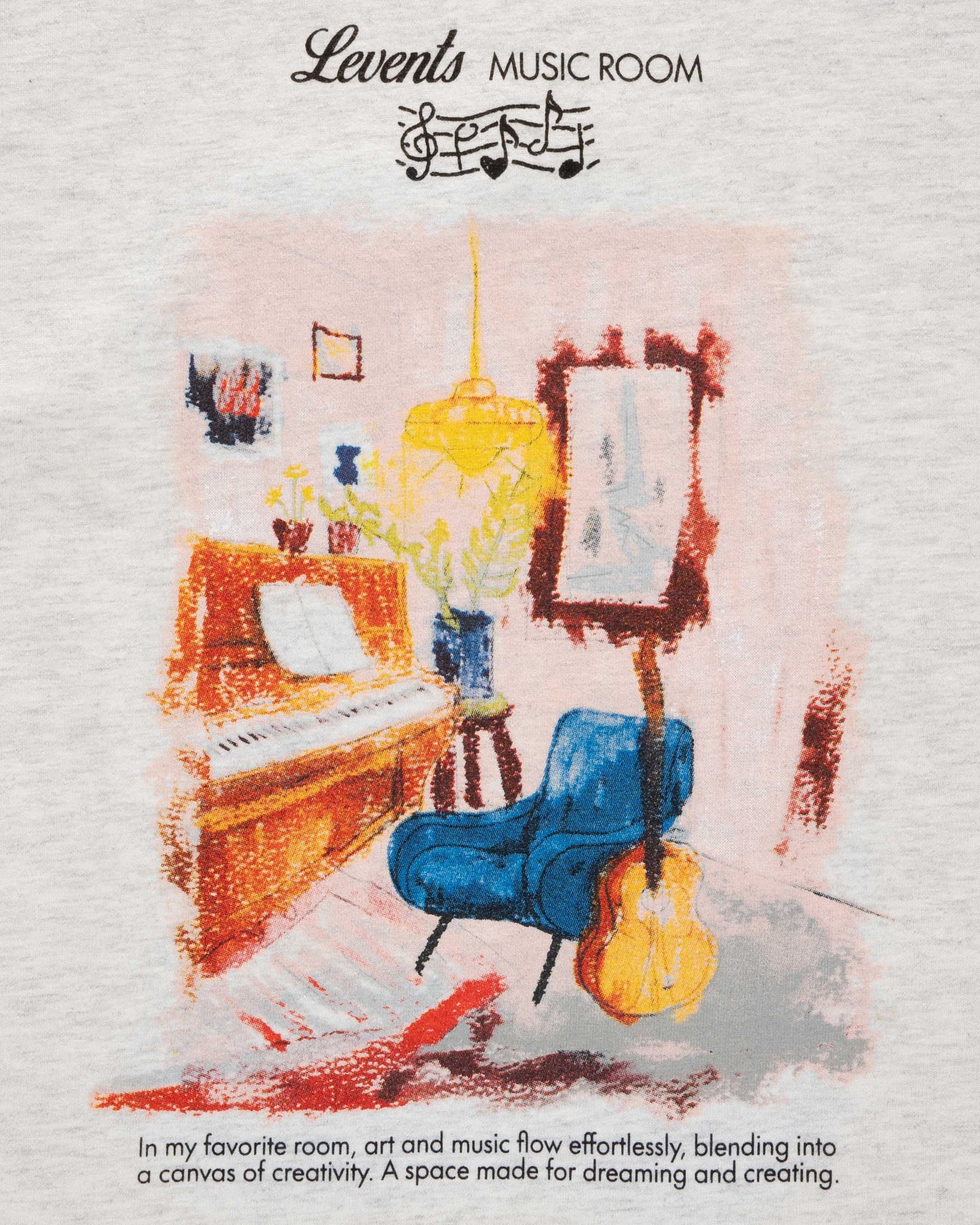 Levents® Music Room Semi-Oversized Tee