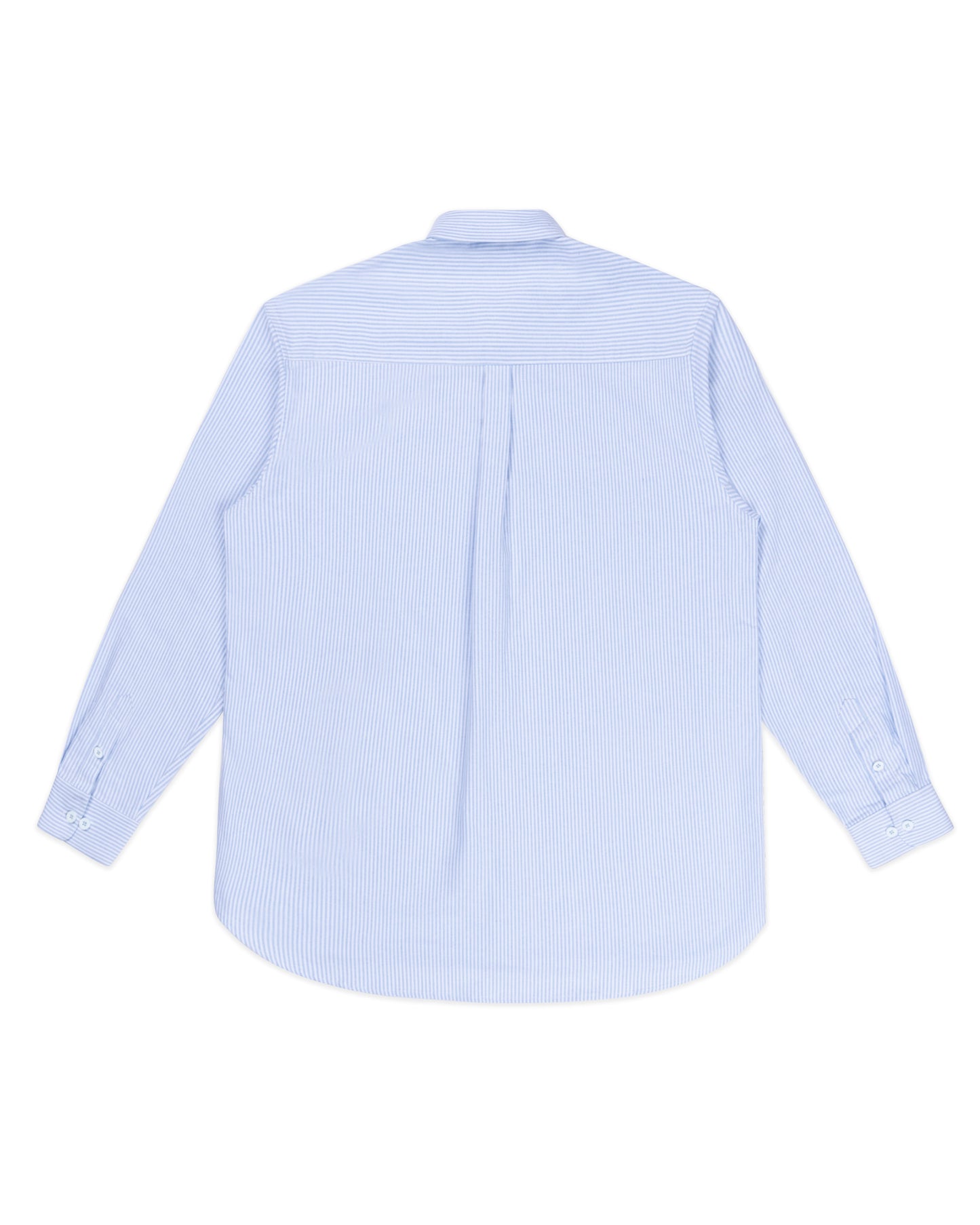 Levents® Classic Striped Long Sleeve Shirt/ Light Blue