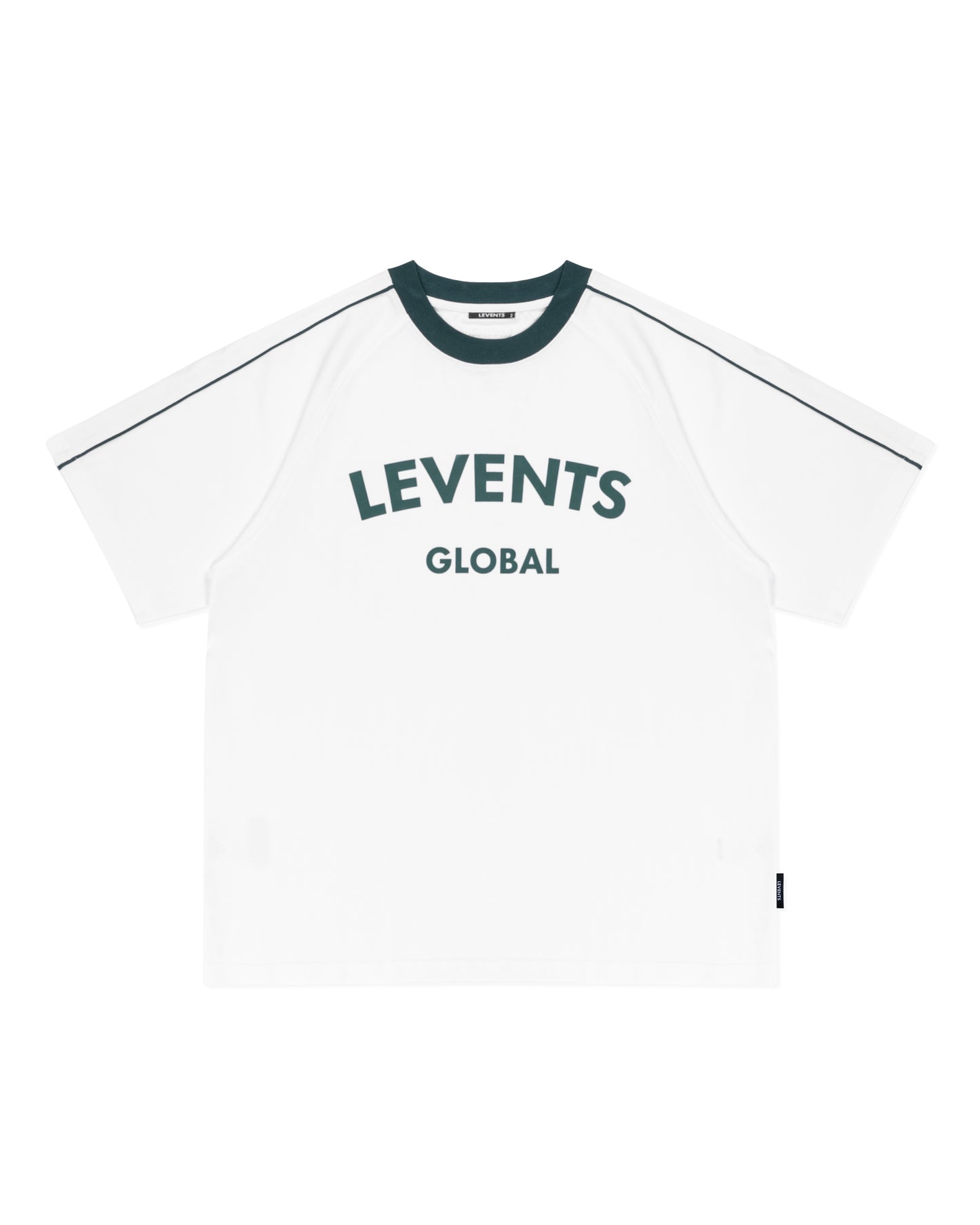 Levents® Global Raglan Tee/ Green