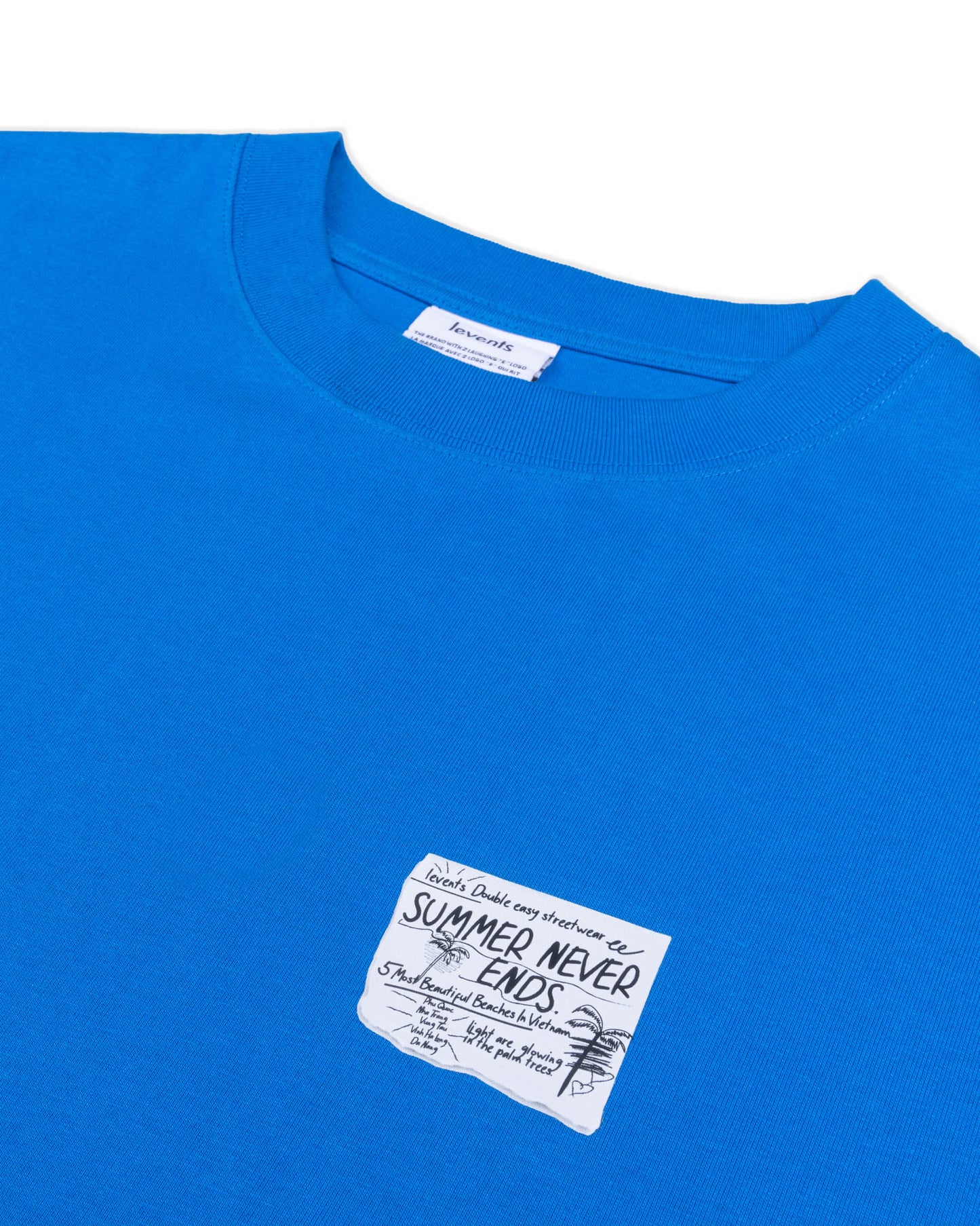 Levents® Summer Vibe Tee/ Blue