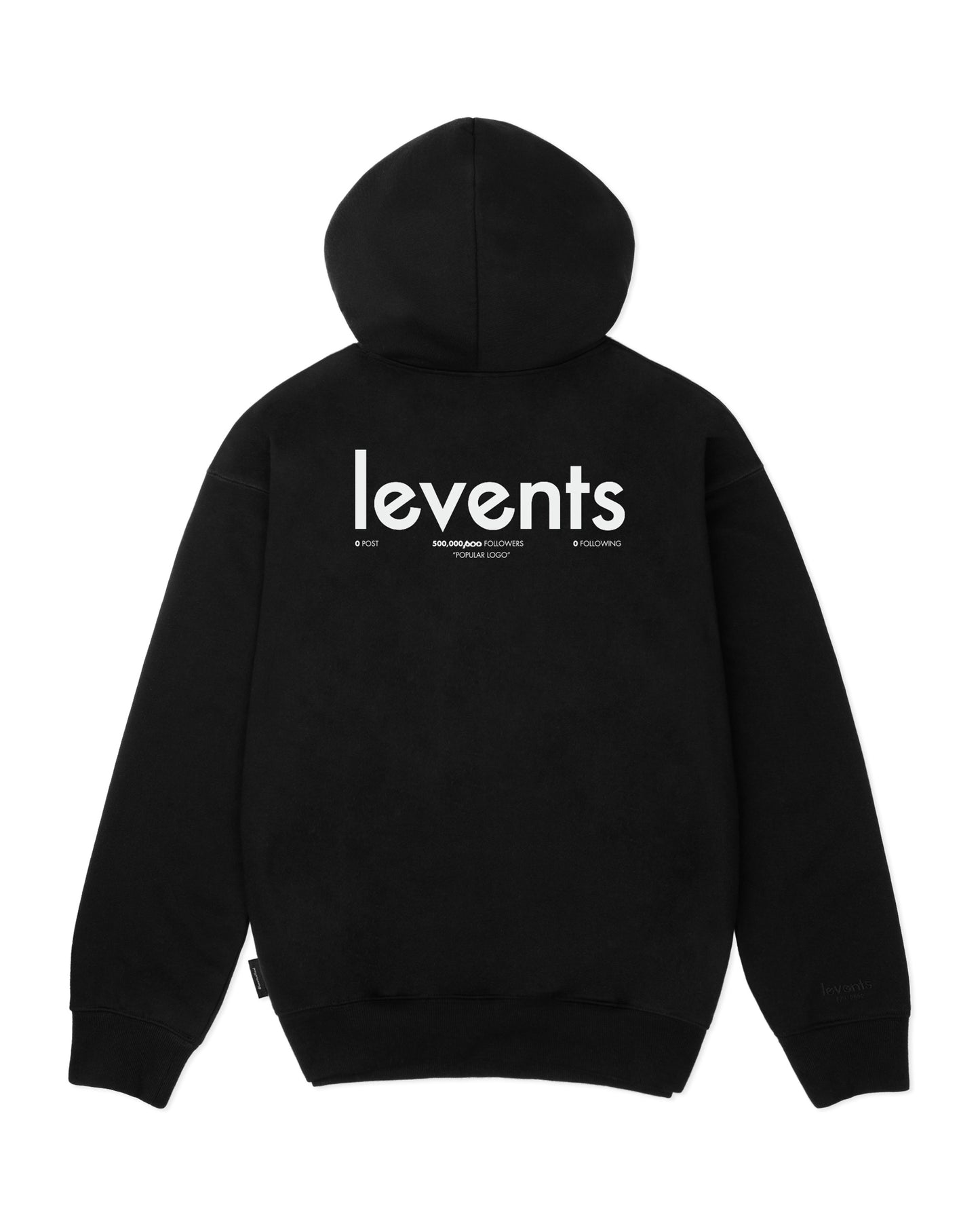 Levents® Popular Logo 2.0 Hoodie/ Black
