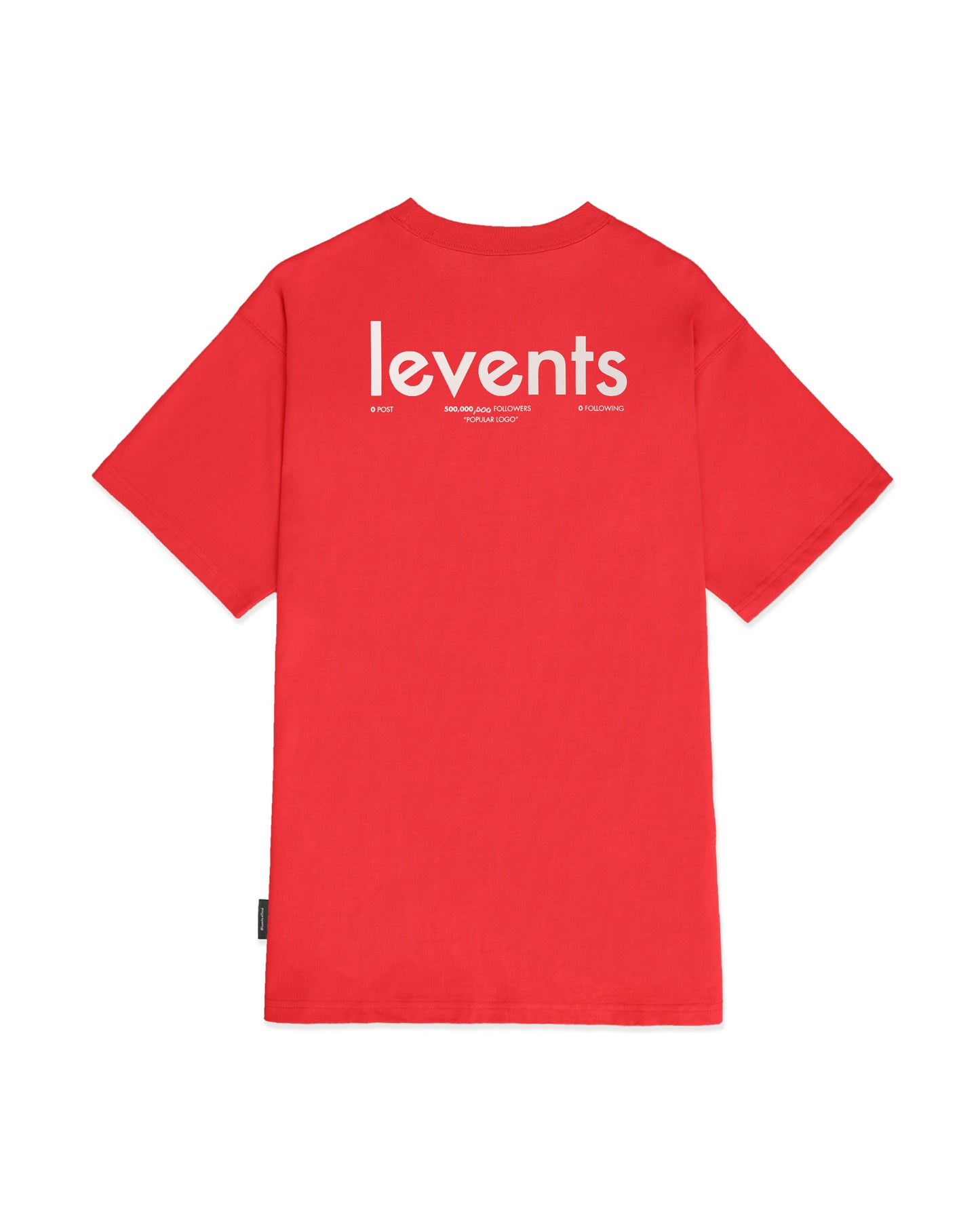 Levents® Popular Logo 2.0 Tee/ Red