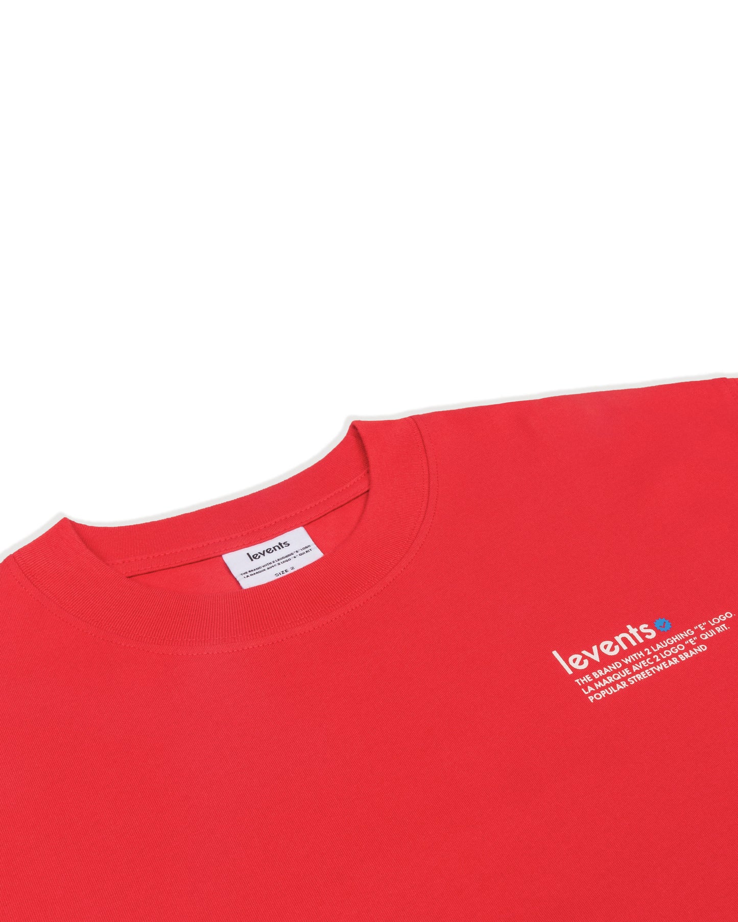 Levents® Popular Logo 2.0 Tee/ Red