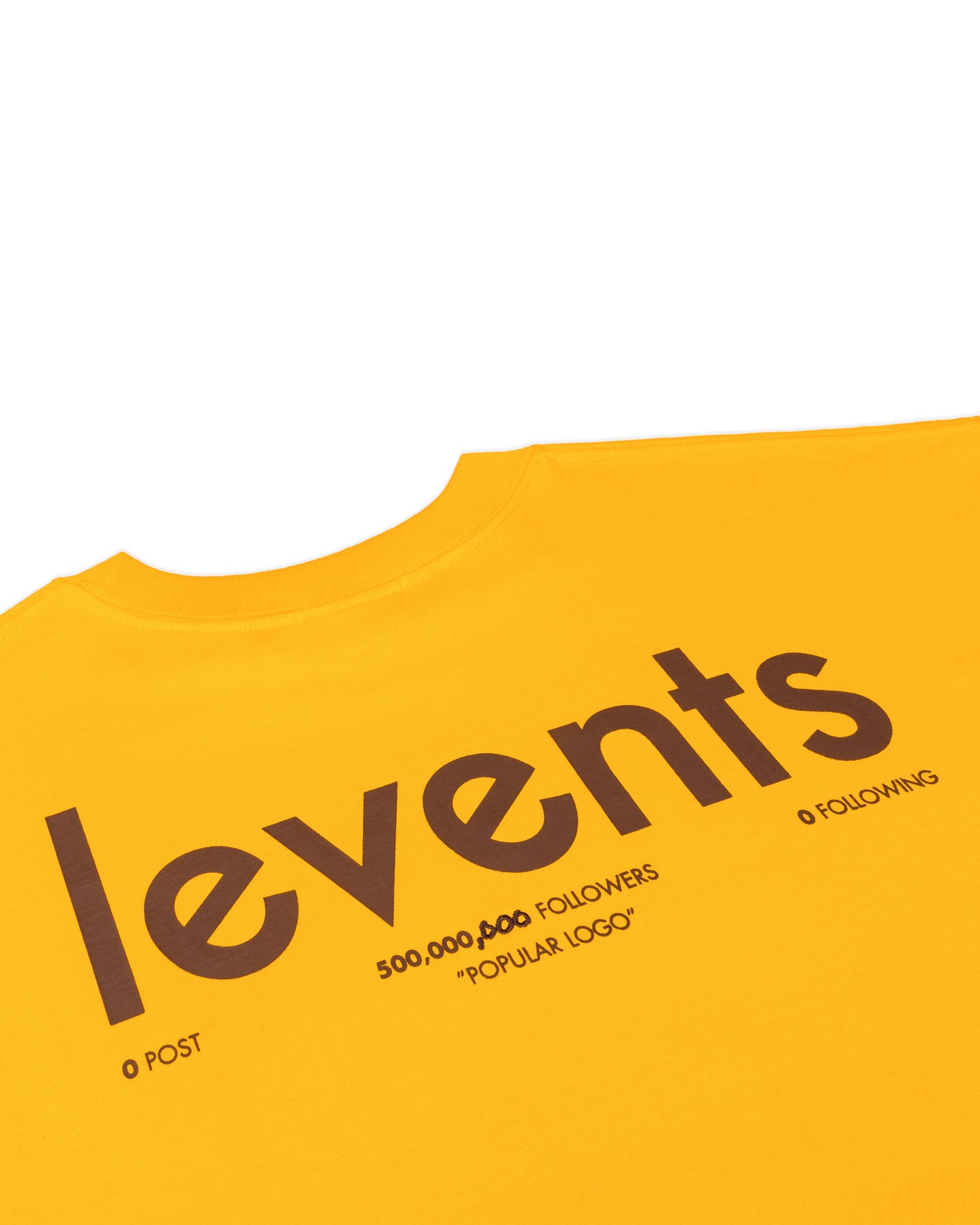 Levents® Popular Logo 2.0 Tee/ Yellow