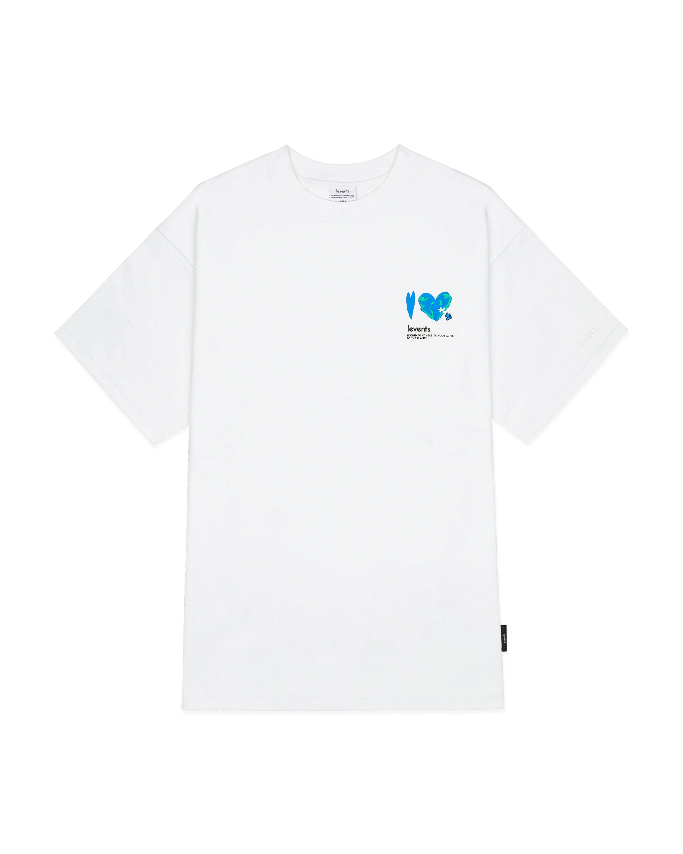 Levents® Heart Puzzle Tee/ White