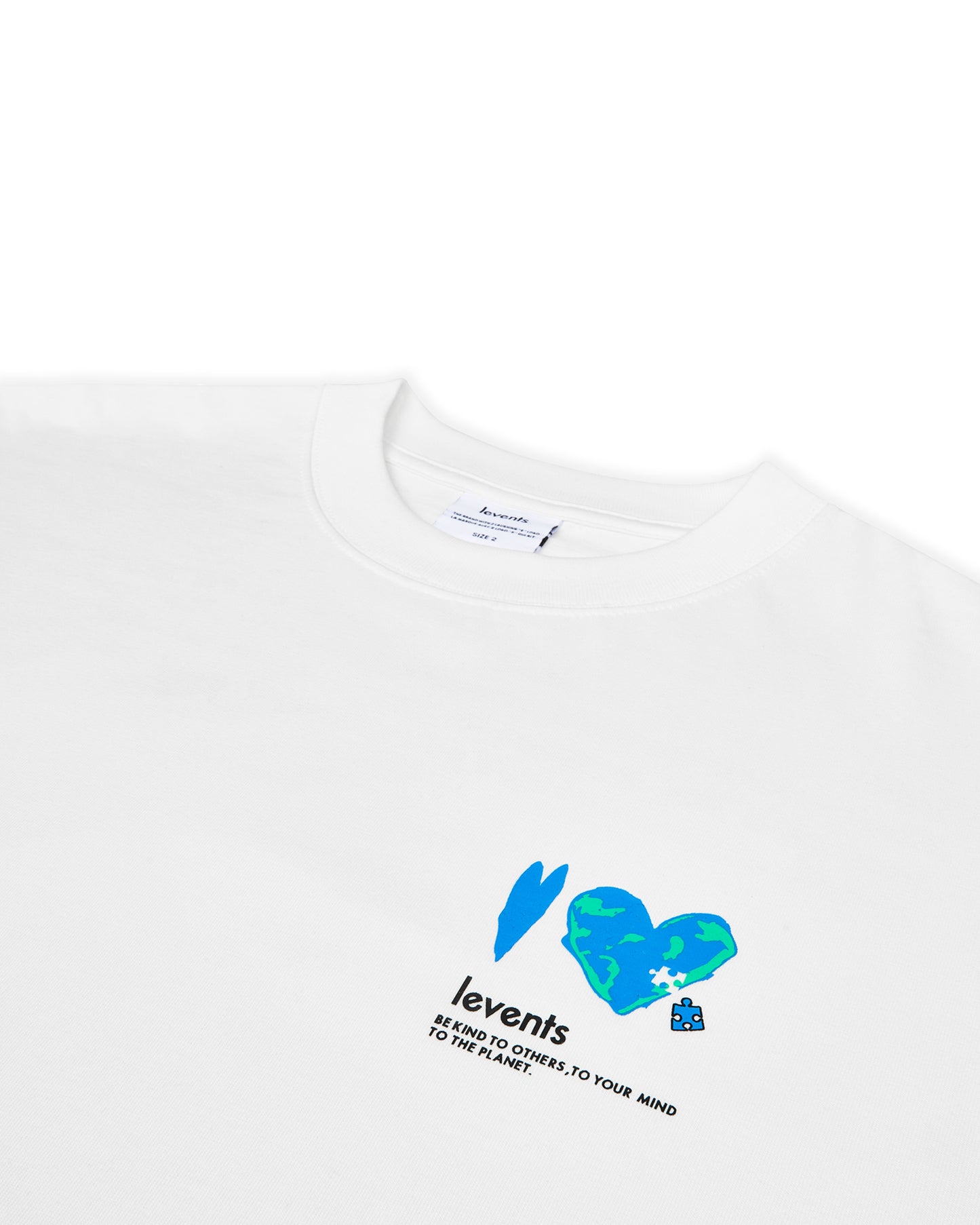 Levents® Heart Puzzle Tee/ White