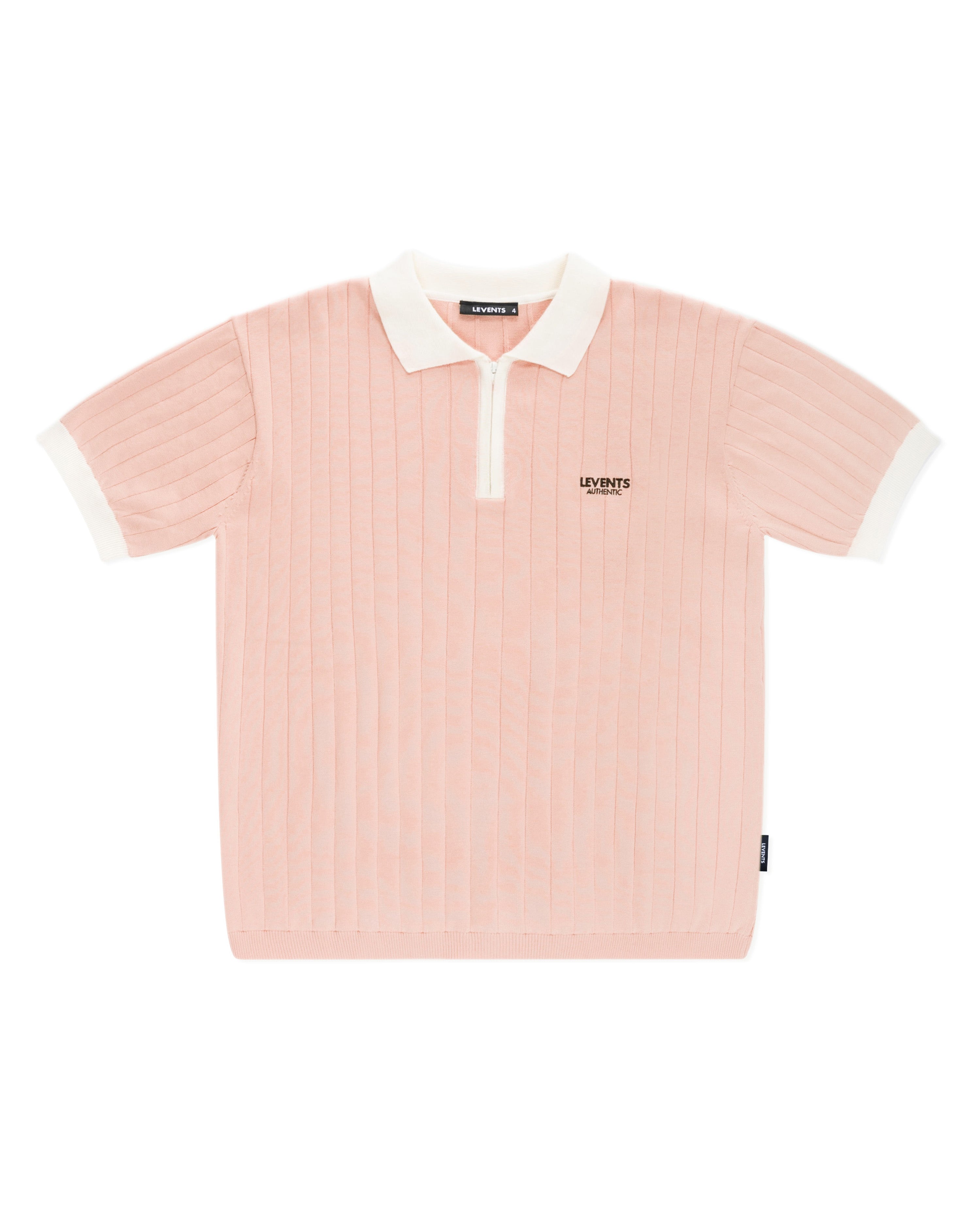 Levents® Authentic Knitted Semi-Oversized Polo