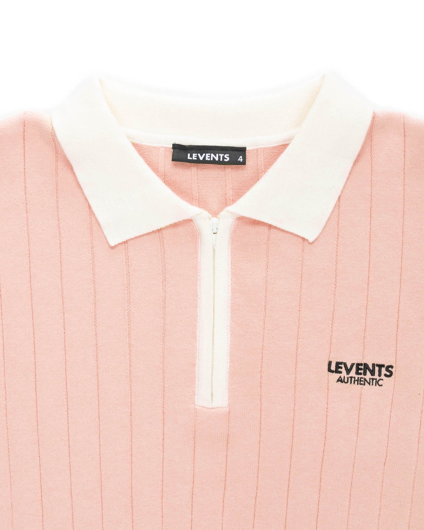 Levents® Authentic Knitted Semi-Oversized Polo