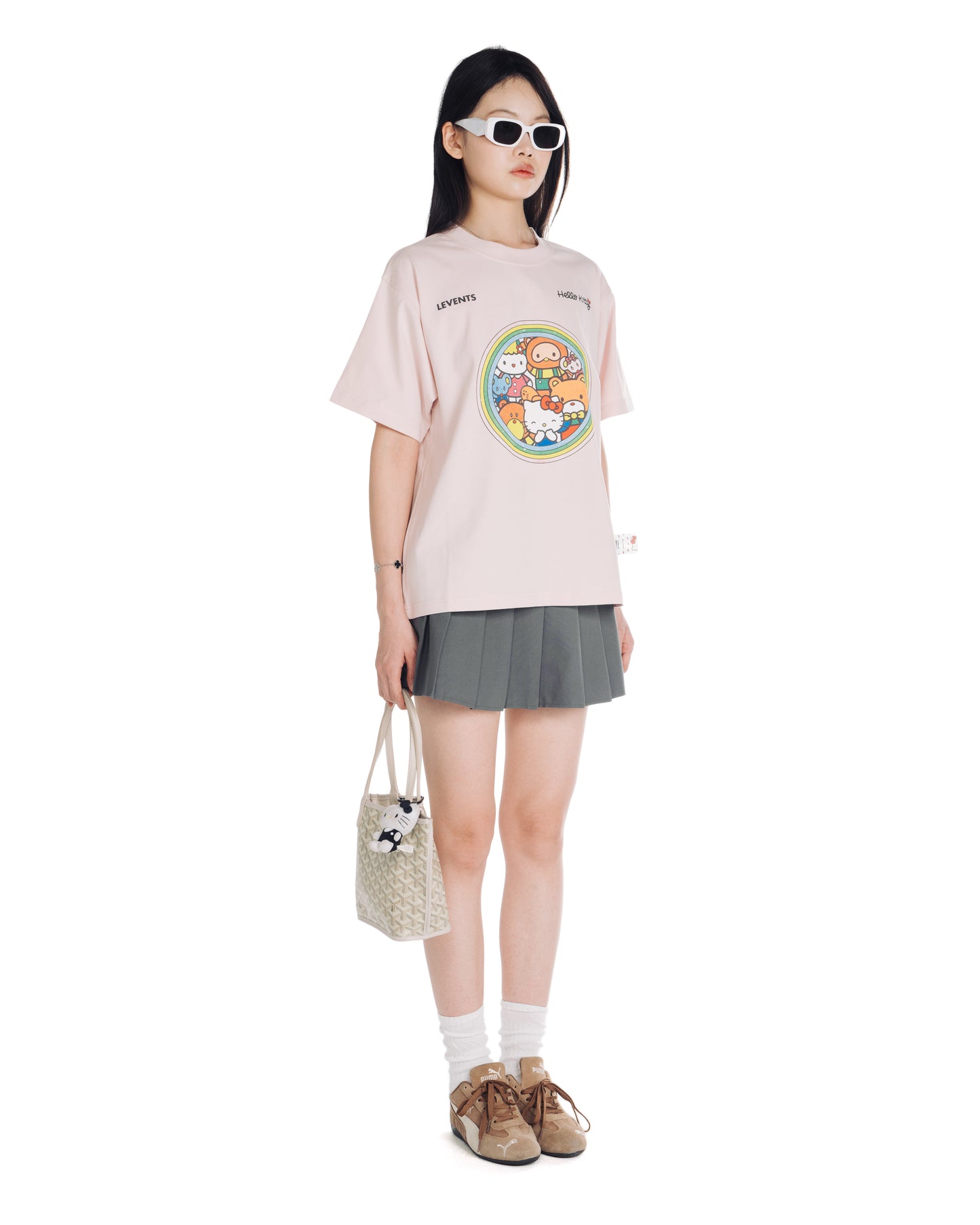 Levents® x Hello Kitty | Kitty's Family Semi-Oversized Tee