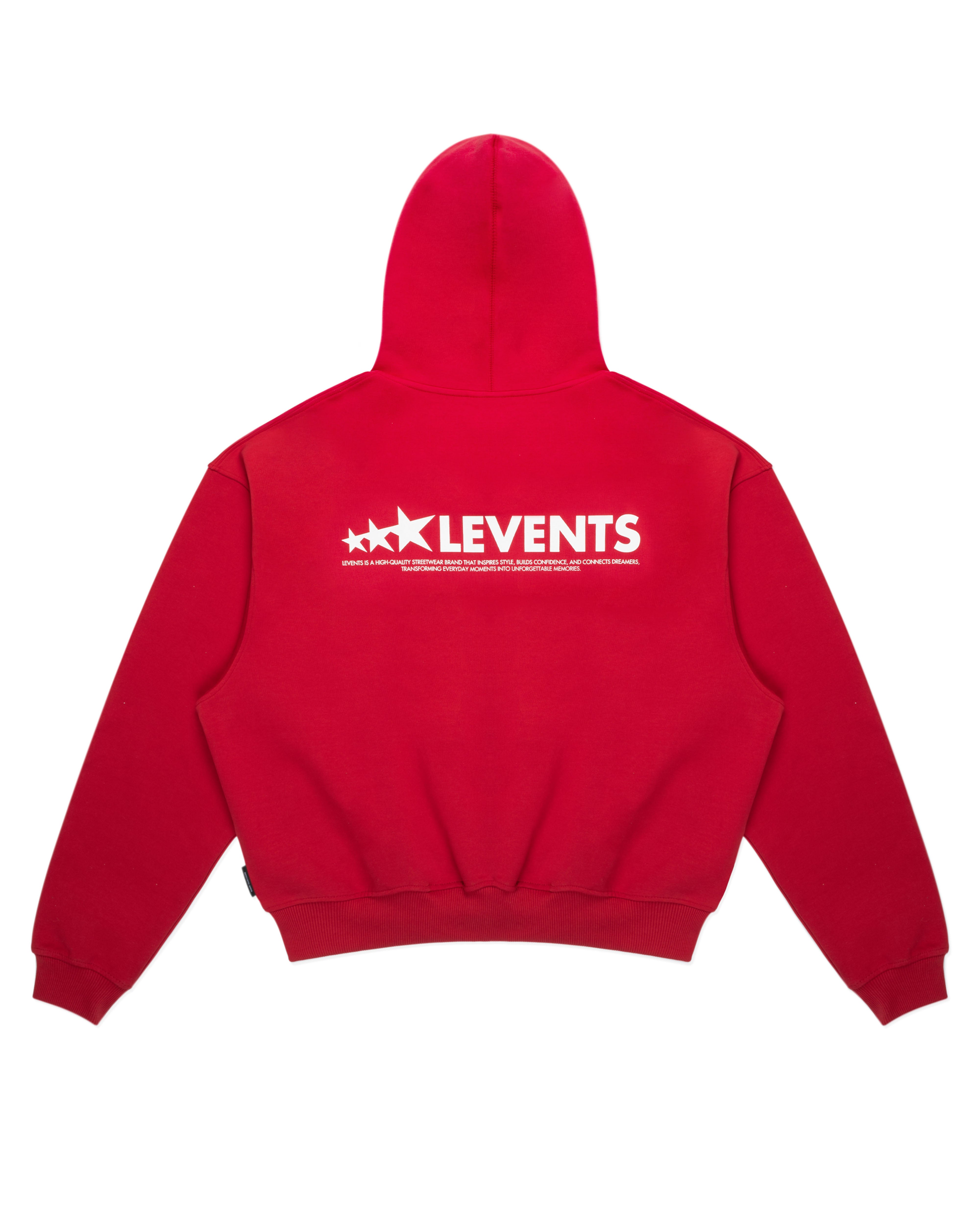 Levents® XL Logo Zipper Hoodie Boxy