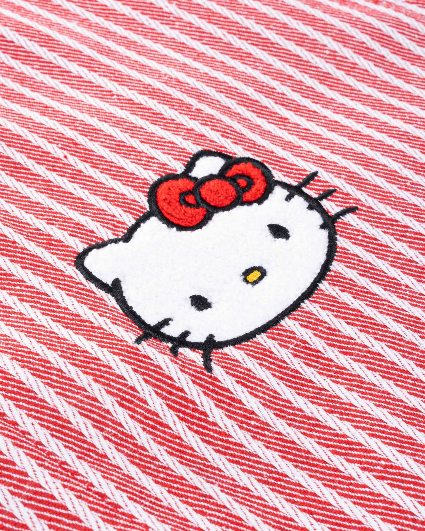 Levents® x Hello Kitty | Striped Baseball Jersey/ Red