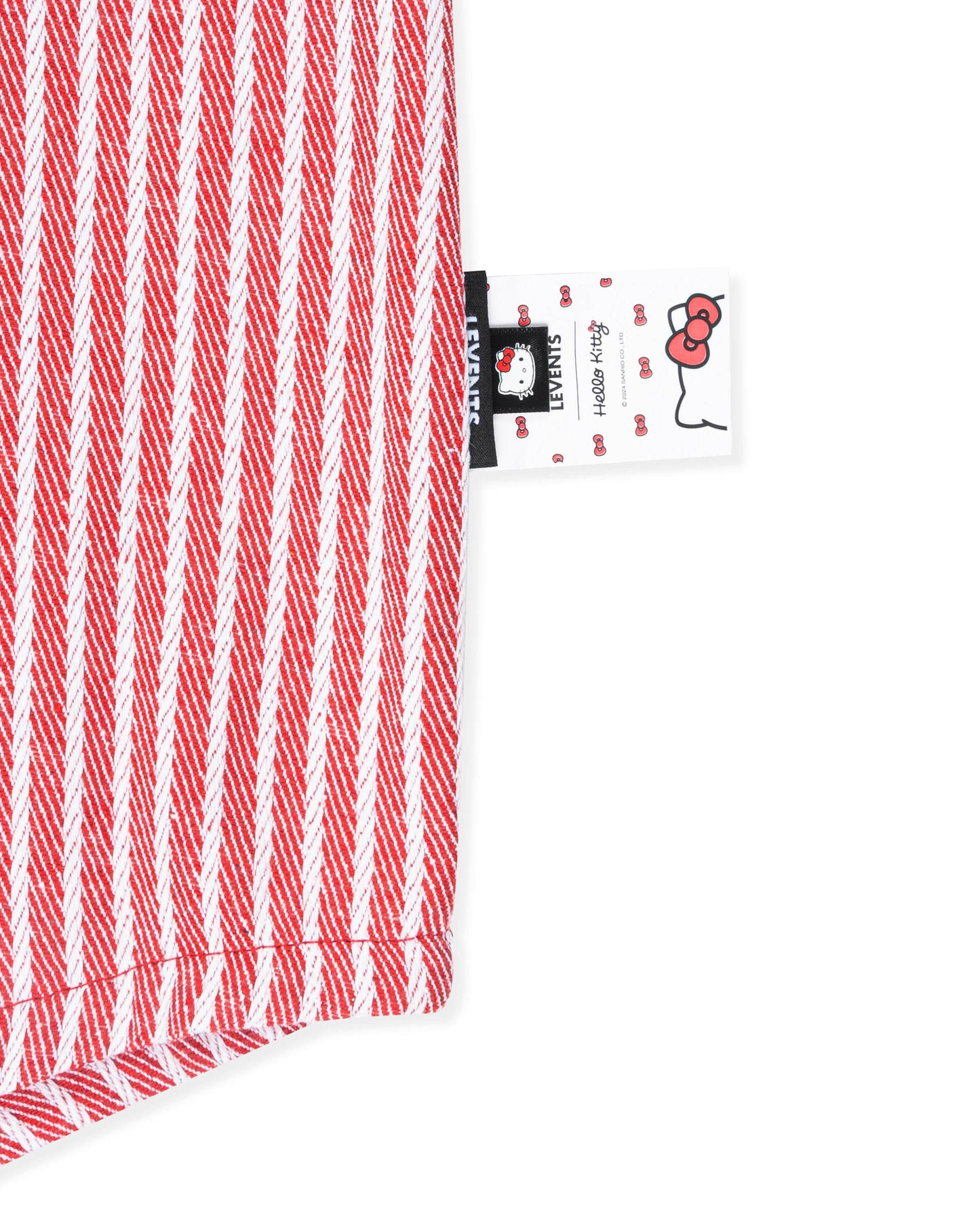 Levents® x Hello Kitty | Striped Baseball Jersey/ Red